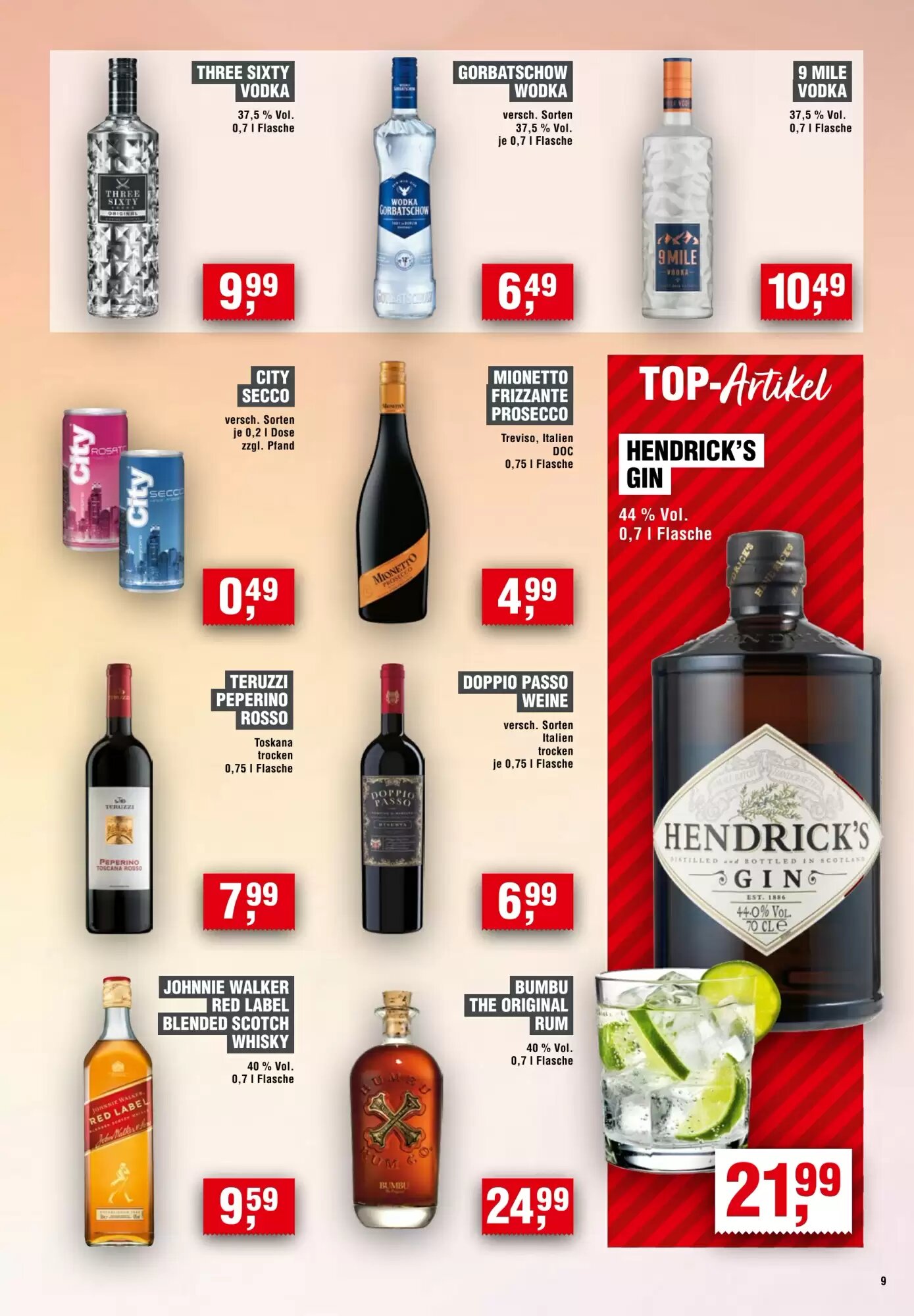 EDEKA Foodservice Prospekt (ab 15.05.2026) zum Blättern - Seite 9