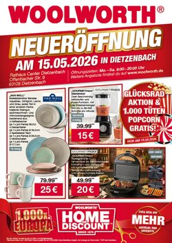 Woolworth Prospekt (ab 15.05.2026) zum Blättern