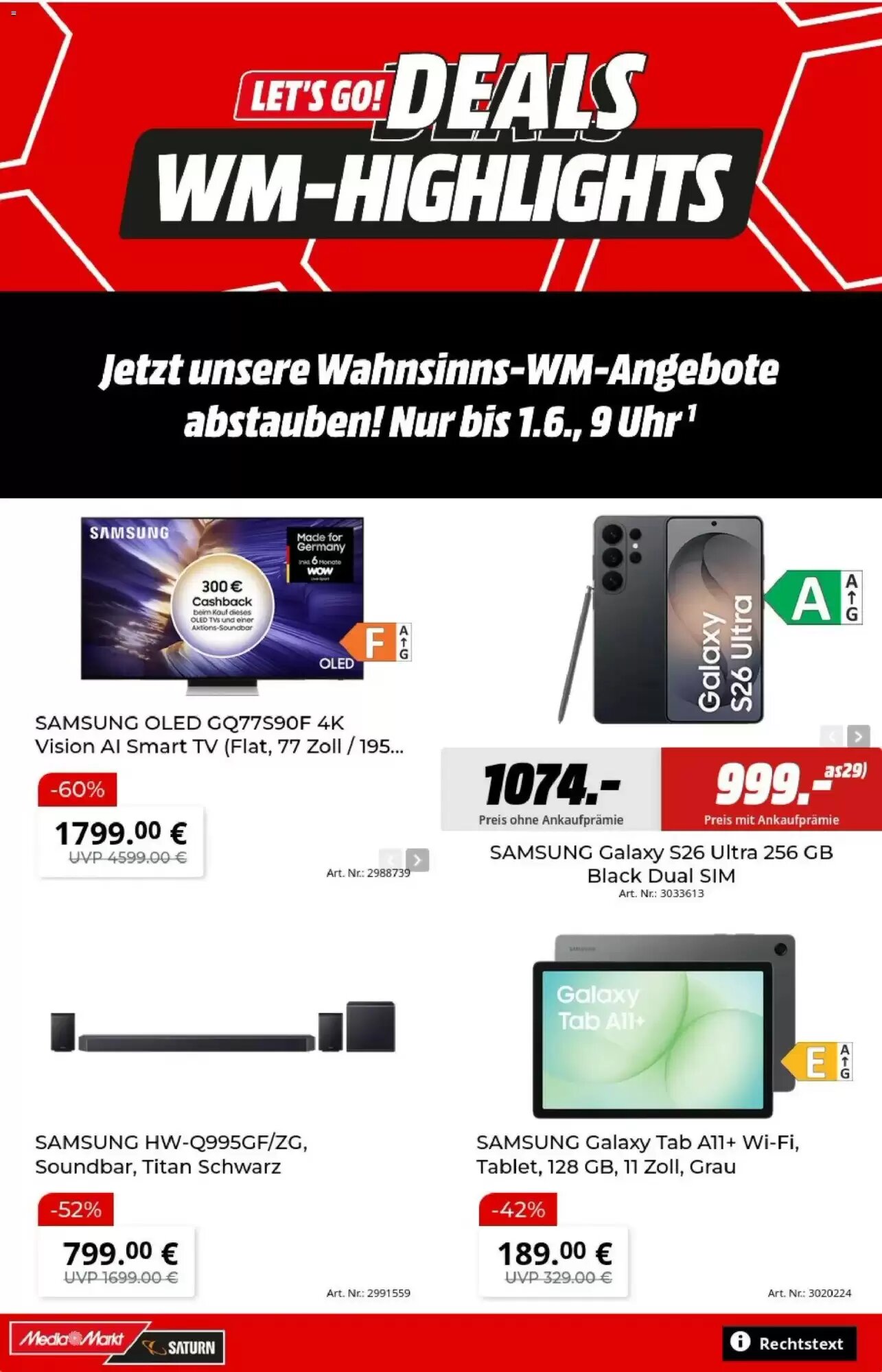 MediaMarkt Prospekt (ab 15.05.2026) zum Blättern - Seite 1