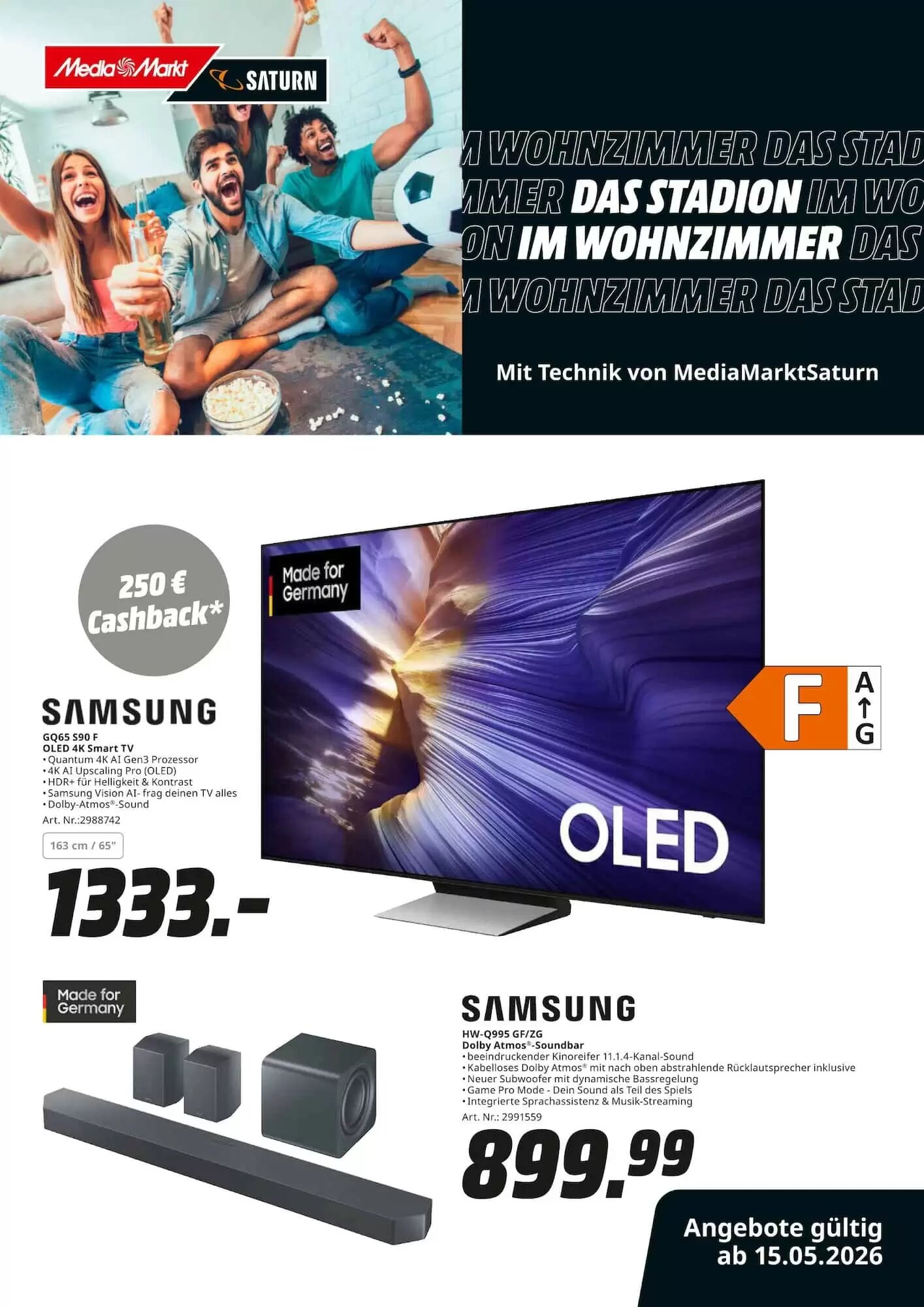 MediaMarkt Prospekt (ab 15.05.2026) zum Blättern - Seite 1