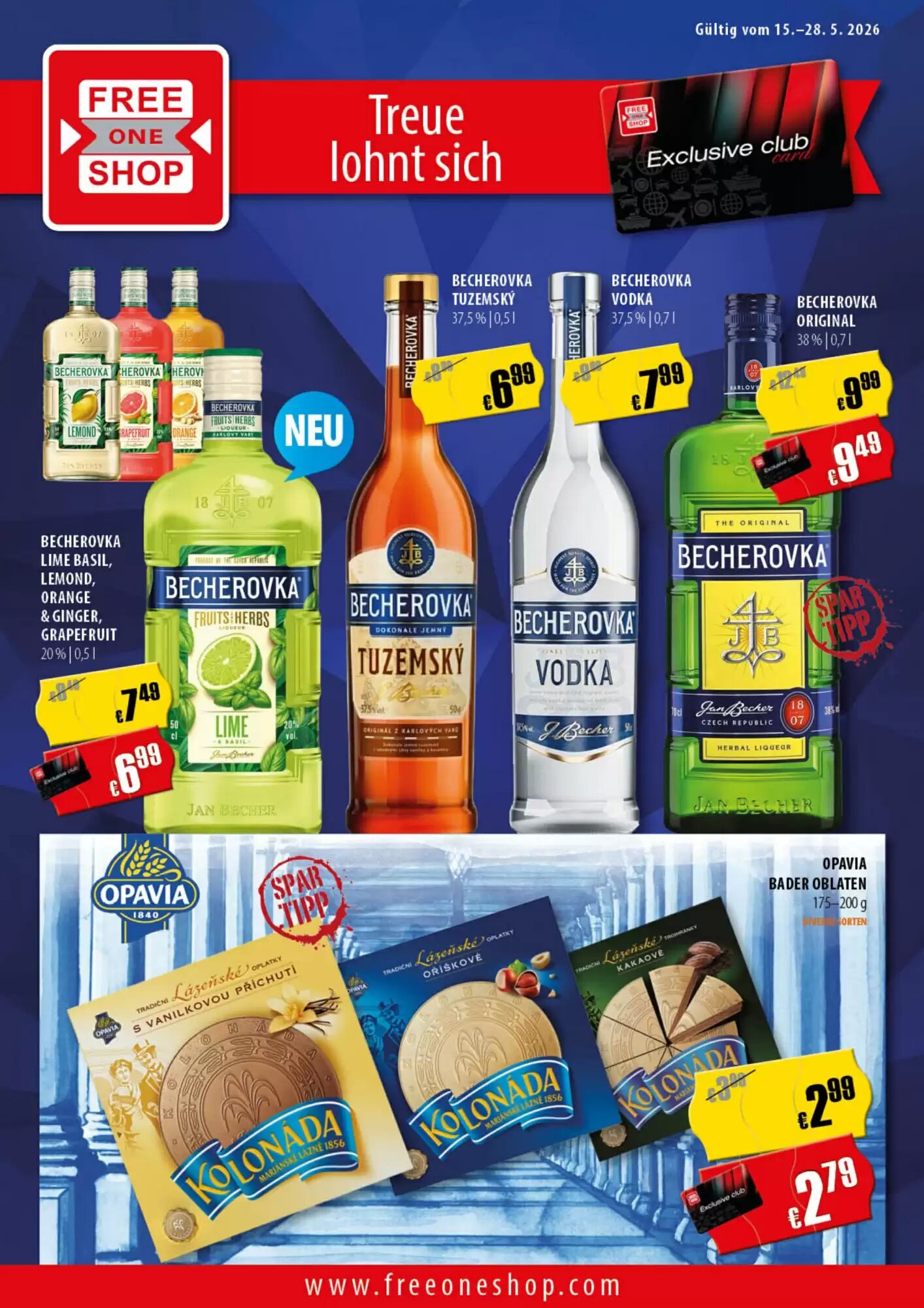 FreeOneShop Prospekt (ab 15.05.2026) zum Blättern - Seite 1
