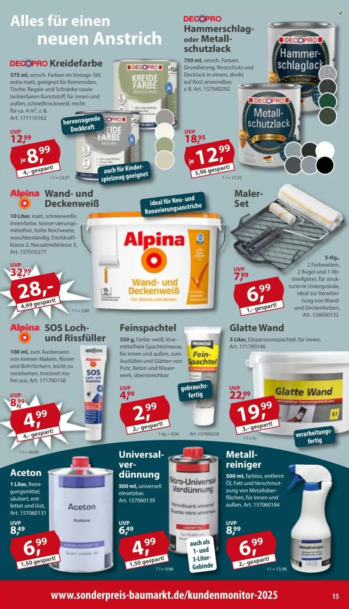 Sonderpreis Baumarkt Prospekt (ab 16.05.2026) zum Blättern - Seite 15
