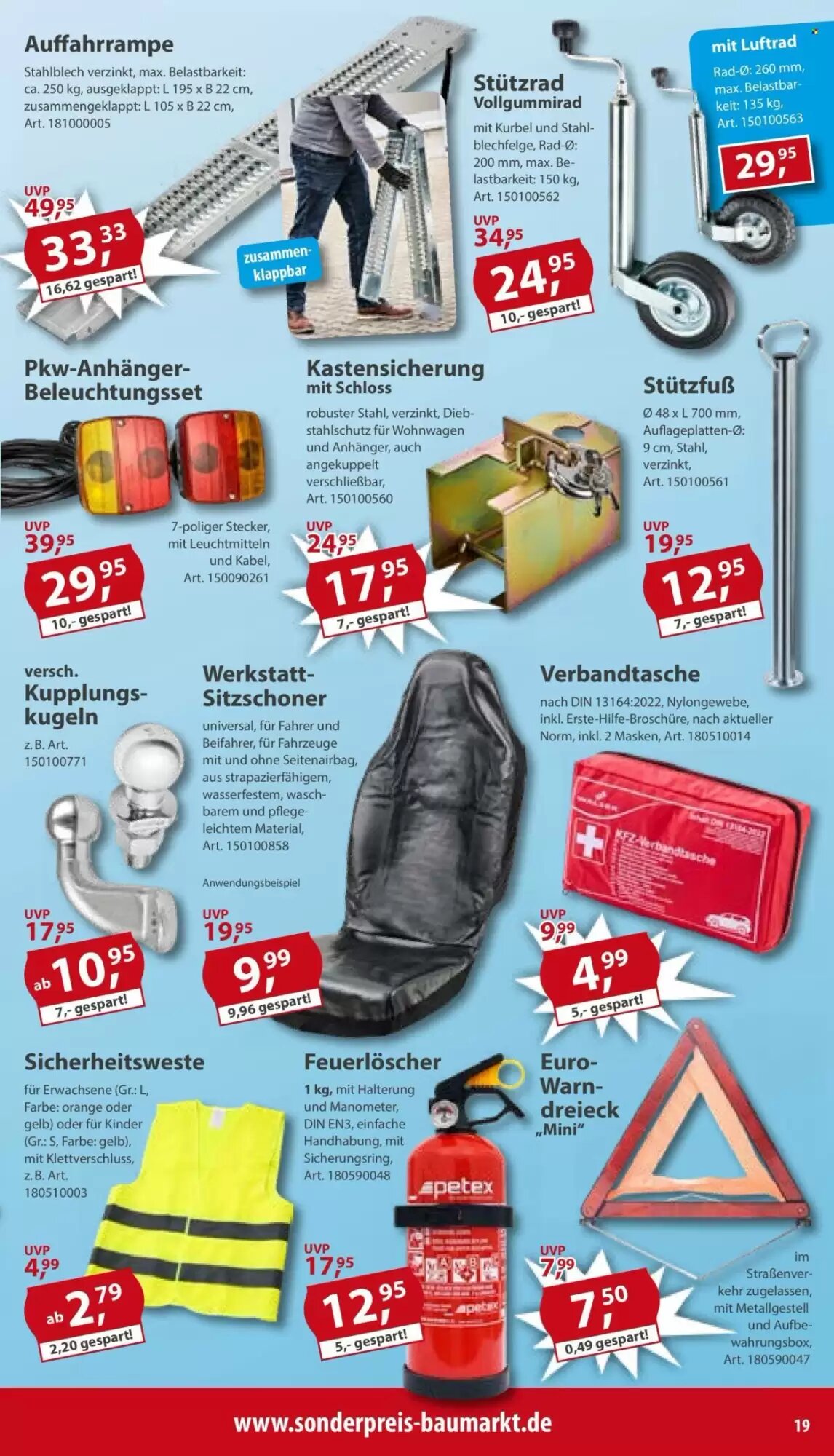 Sonderpreis Baumarkt Prospekt (ab 16.05.2026) zum Blättern - Seite 19