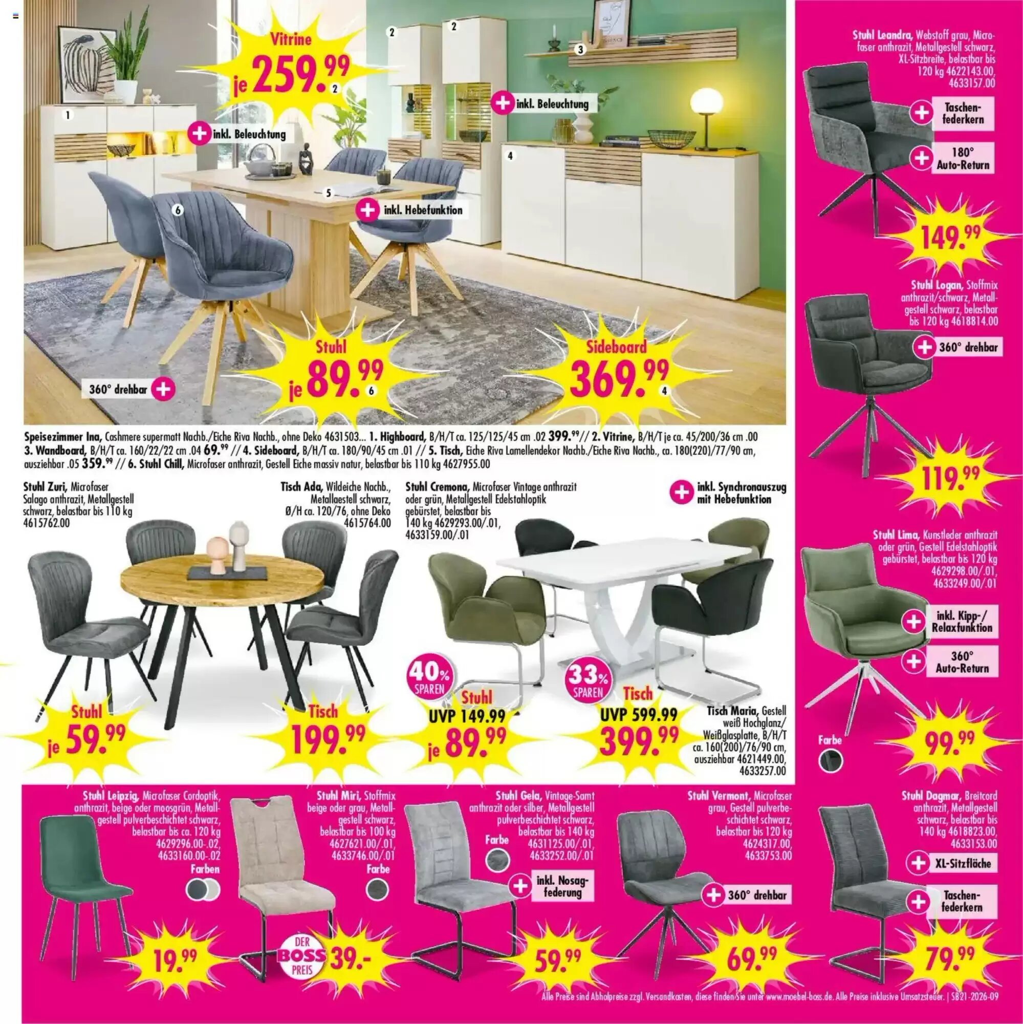 Möbel Boss Prospekt (ab 16.05.2026) zum Blättern - Seite 9