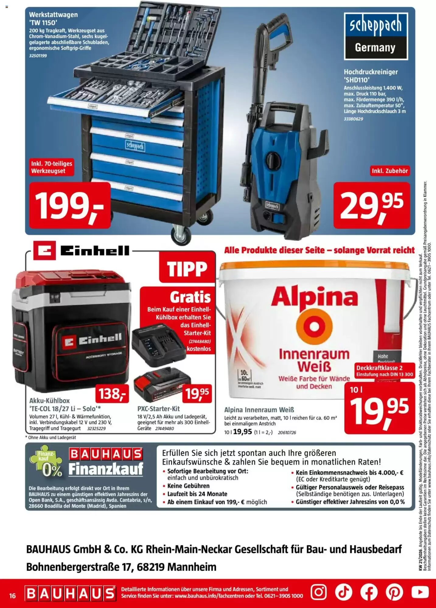 Bauhaus Prospekt (ab 16.05.2026) zum Blättern - Seite 16