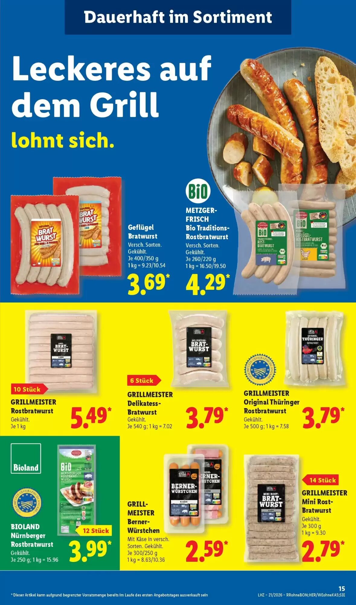 Lidl Prospekt (ab 17.05.2026) zum Blättern - Seite 21