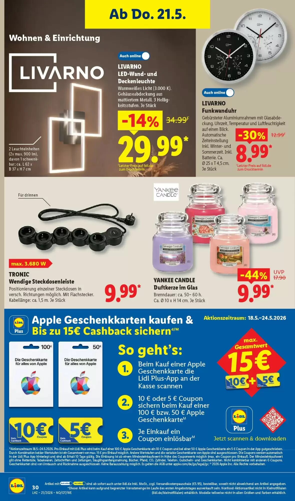 Lidl Prospekt (ab 17.05.2026) zum Blättern - Seite 52