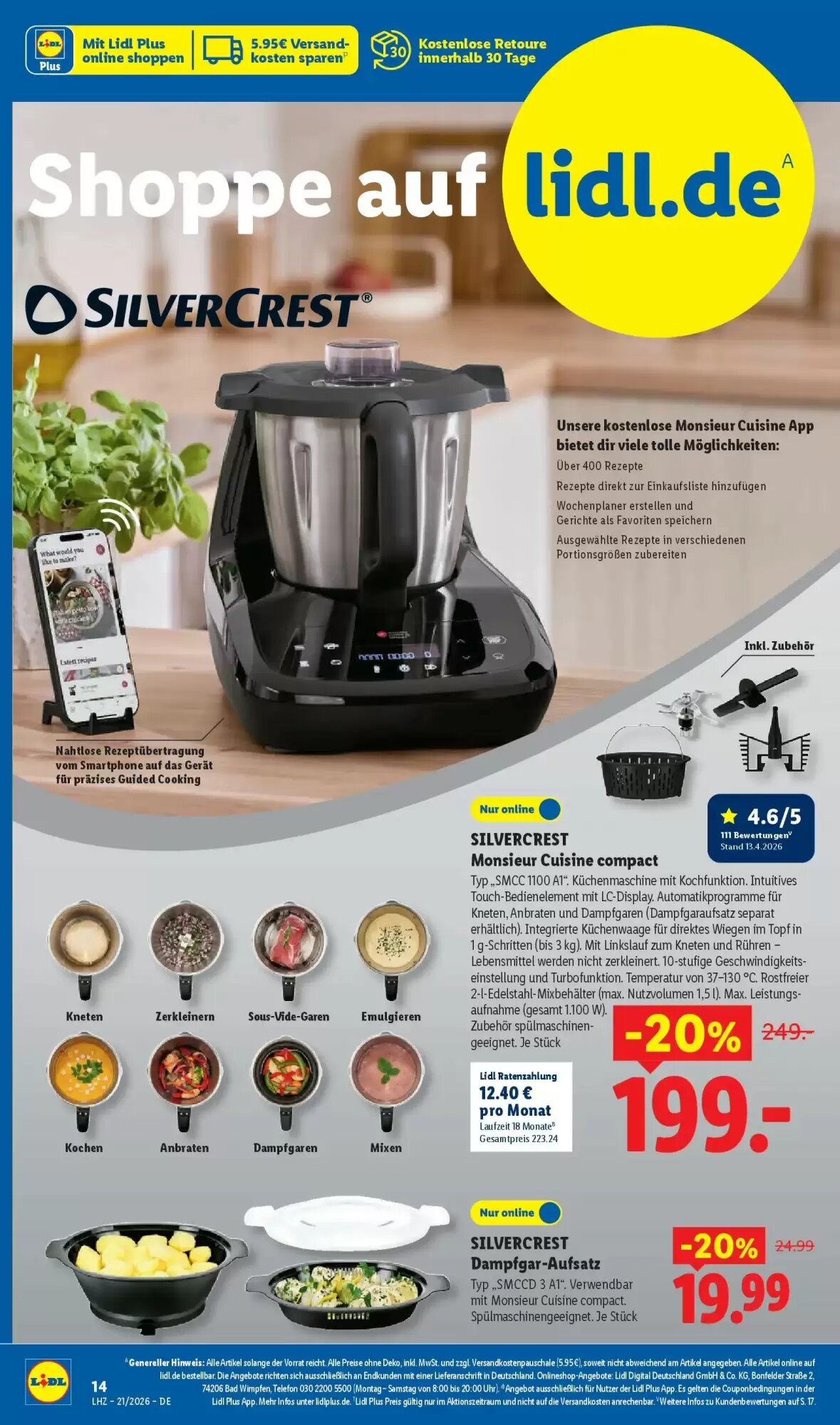 Lidl Prospekt (ab 17.05.2026) zum Blättern - Seite 8