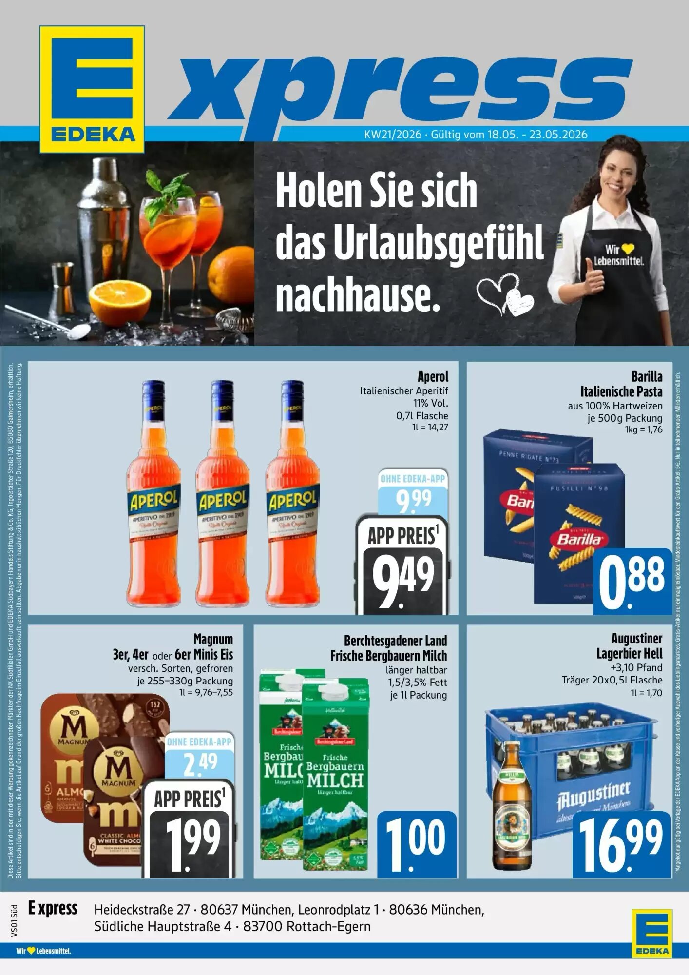 Edeka Xpress Prospekt (ab 17.05.2026) zum Blättern - Seite 1