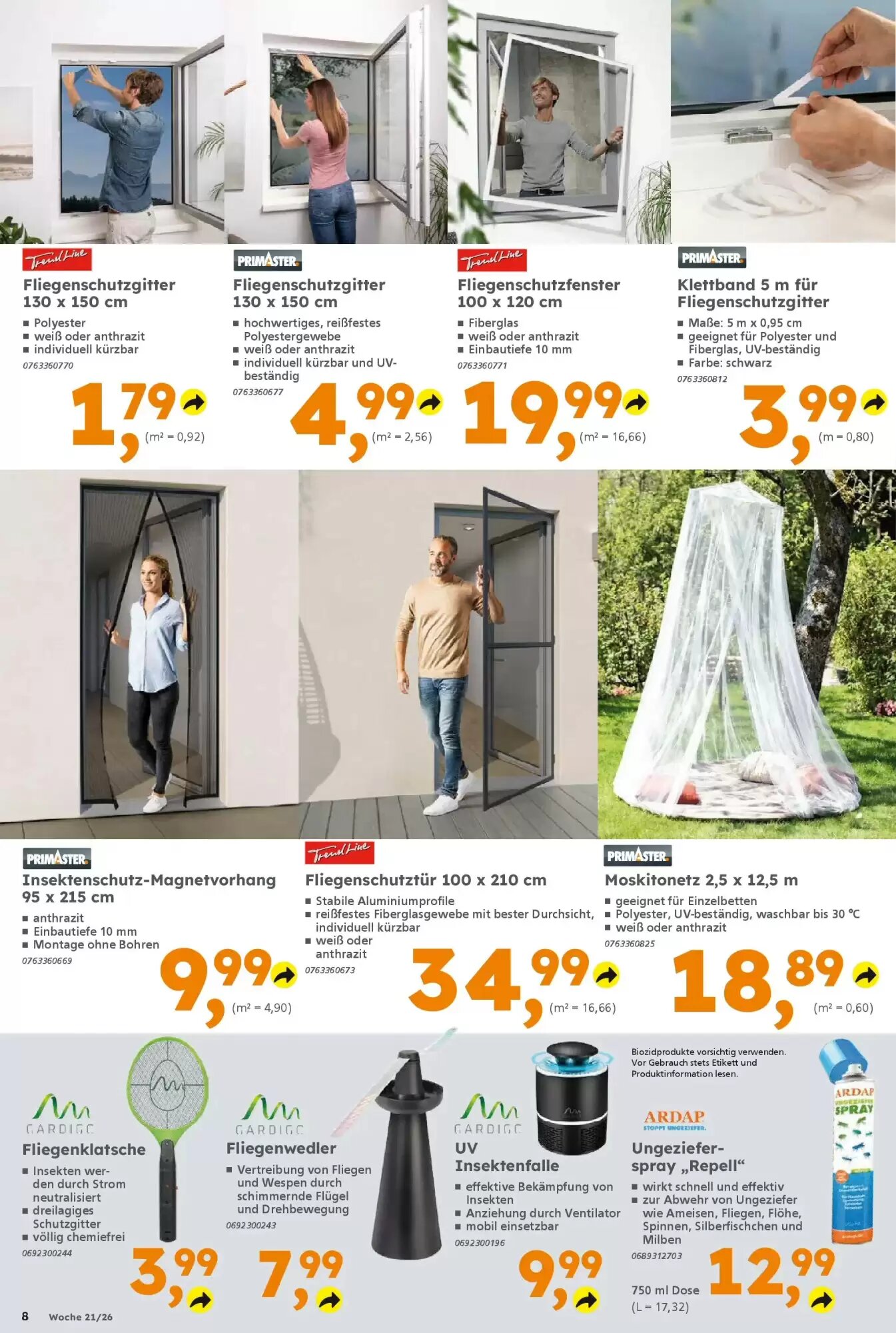 Globus Baumarkt Prospekt (ab 17.05.2026) zum Blättern - Seite 8