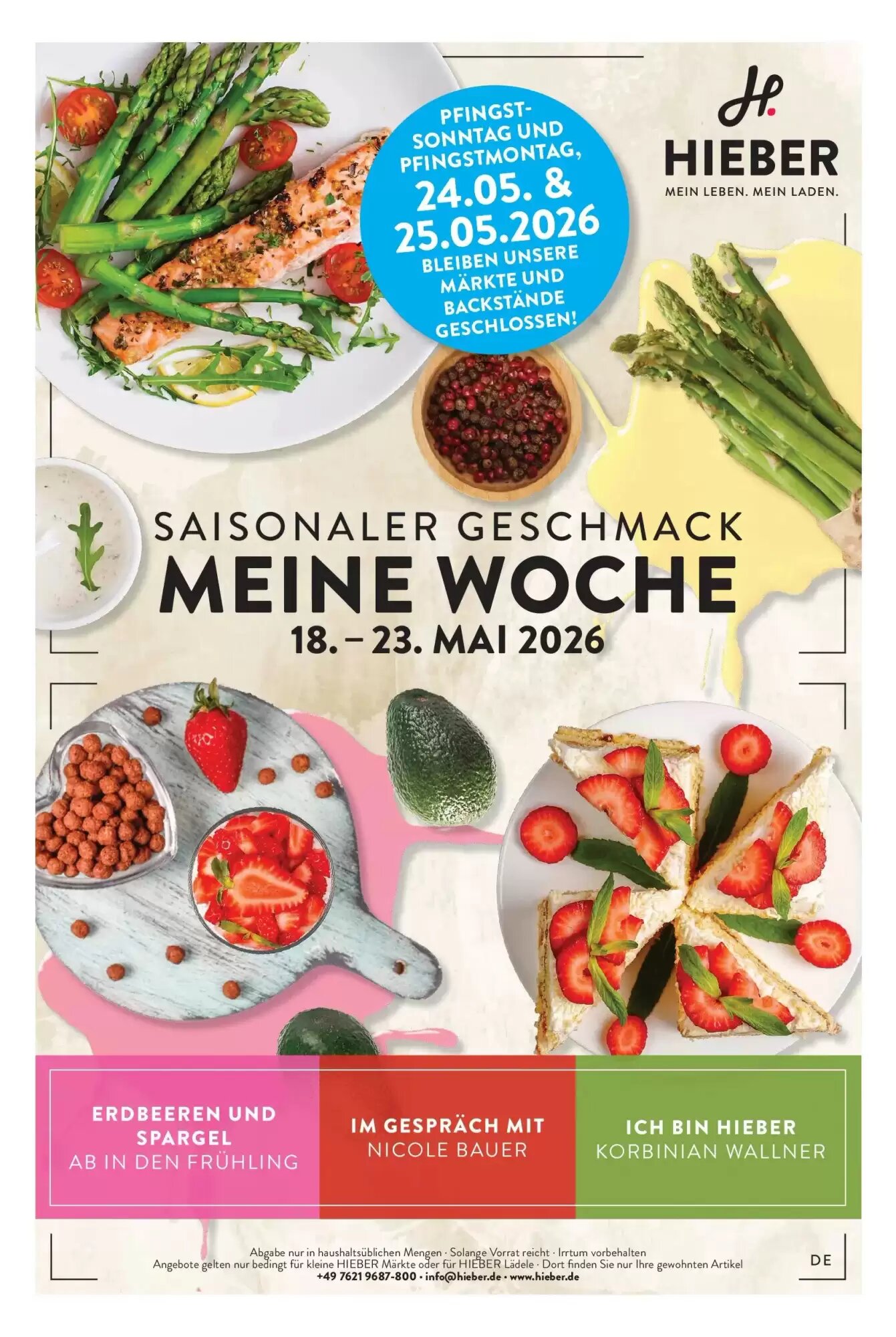 Hieber's Frische Center Prospekt (ab 17.05.2026) zum Blättern - Seite 1