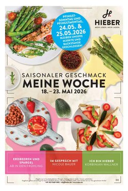 Hieber's Frische Center Prospekt (ab 17.05.2026) zum Blättern