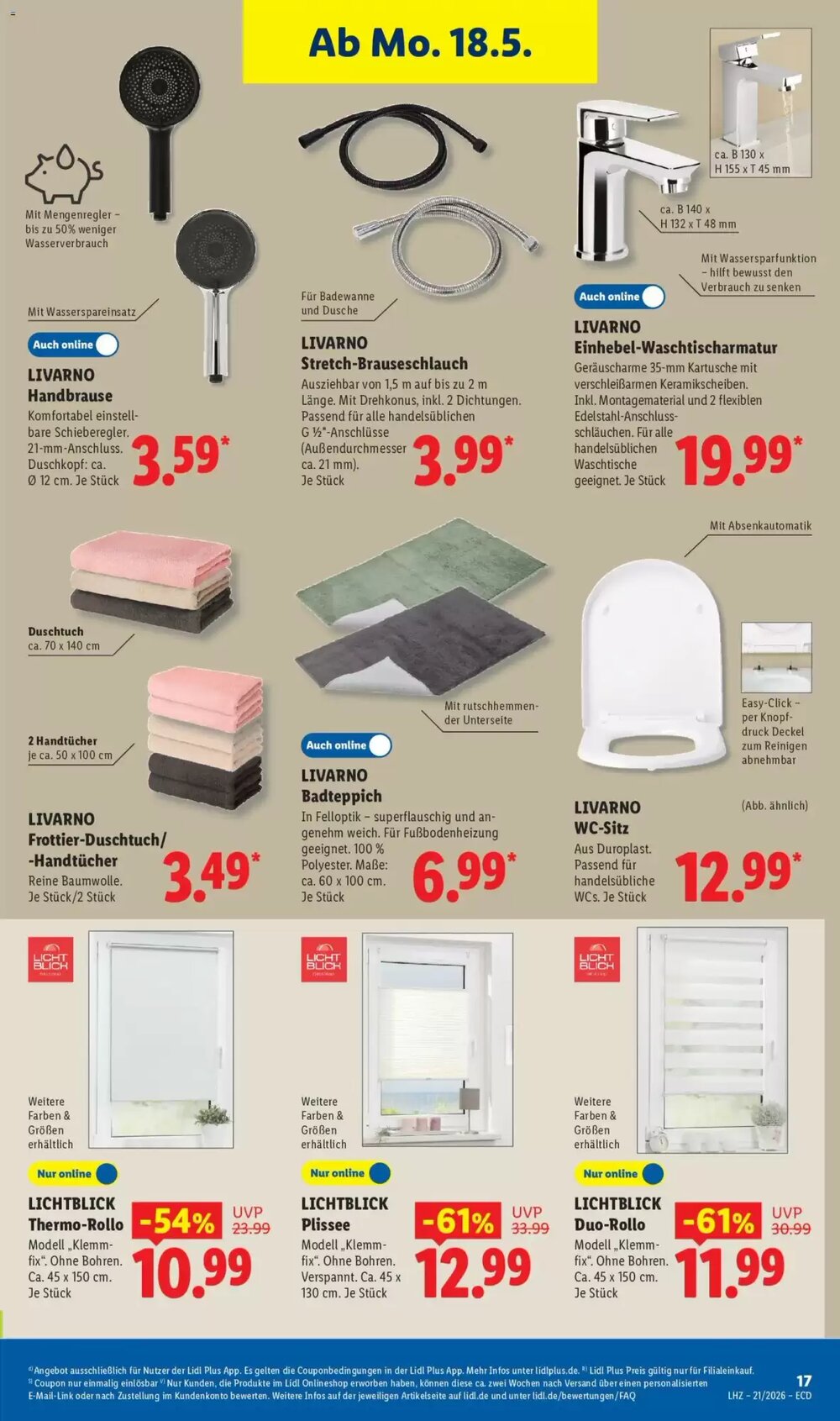 Lidl Prospekt (ab 18.05.2026) zum Blättern - Seite 15