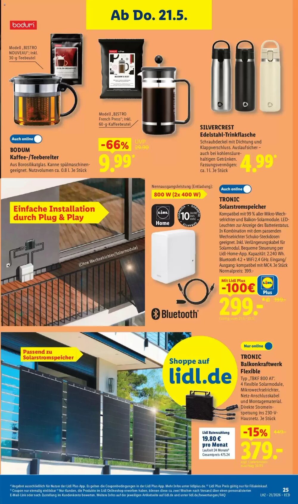 Lidl Prospekt (ab 18.05.2026) zum Blättern - Seite 25