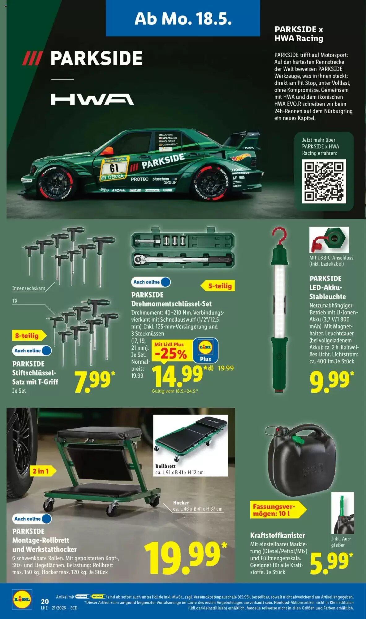 Lidl Prospekt (ab 18.05.2026) zum Blättern - Seite 18