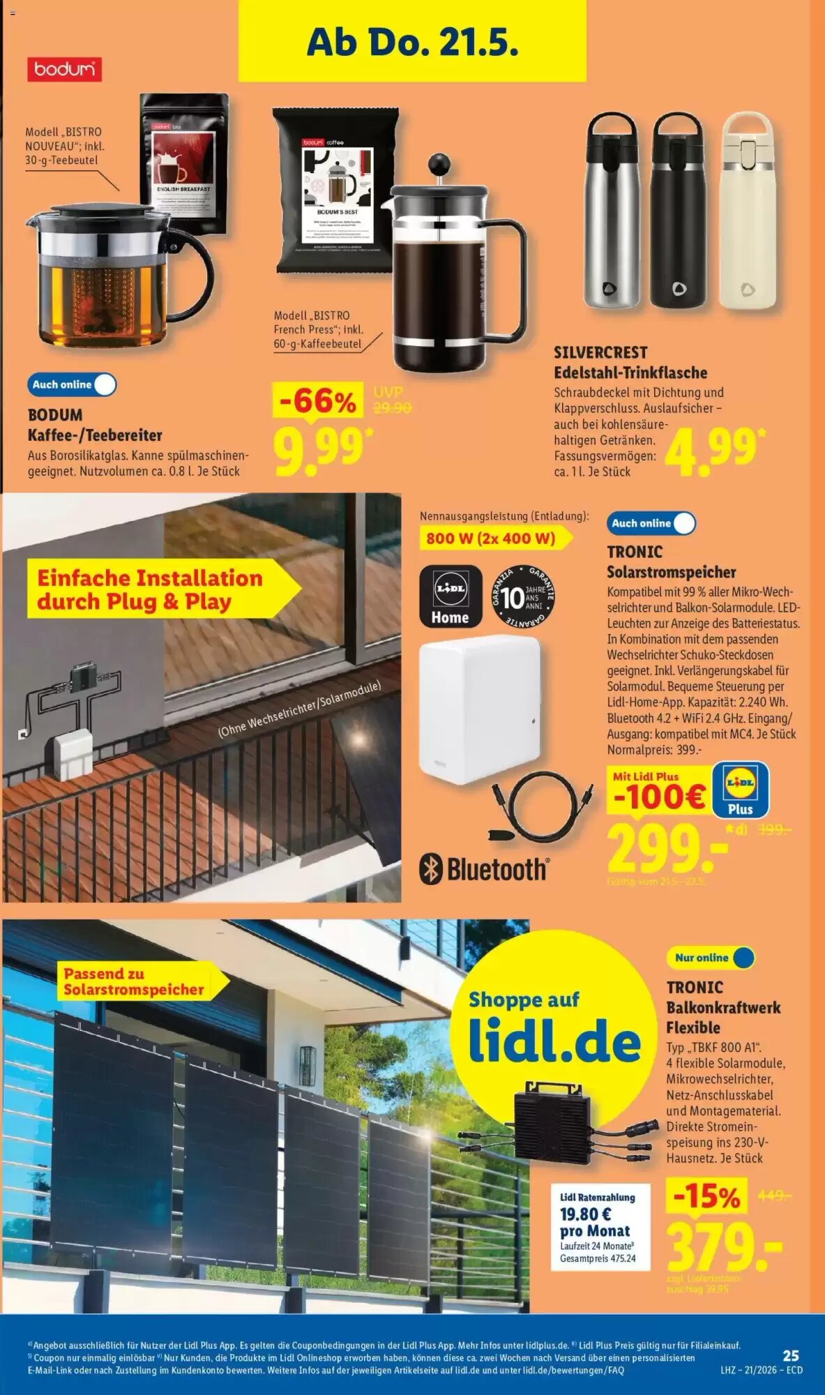 Lidl Prospekt (ab 18.05.2026) zum Blättern - Seite 25