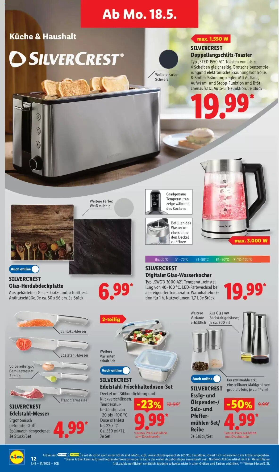 Lidl Prospekt (ab 18.05.2026) zum Blättern - Seite 8