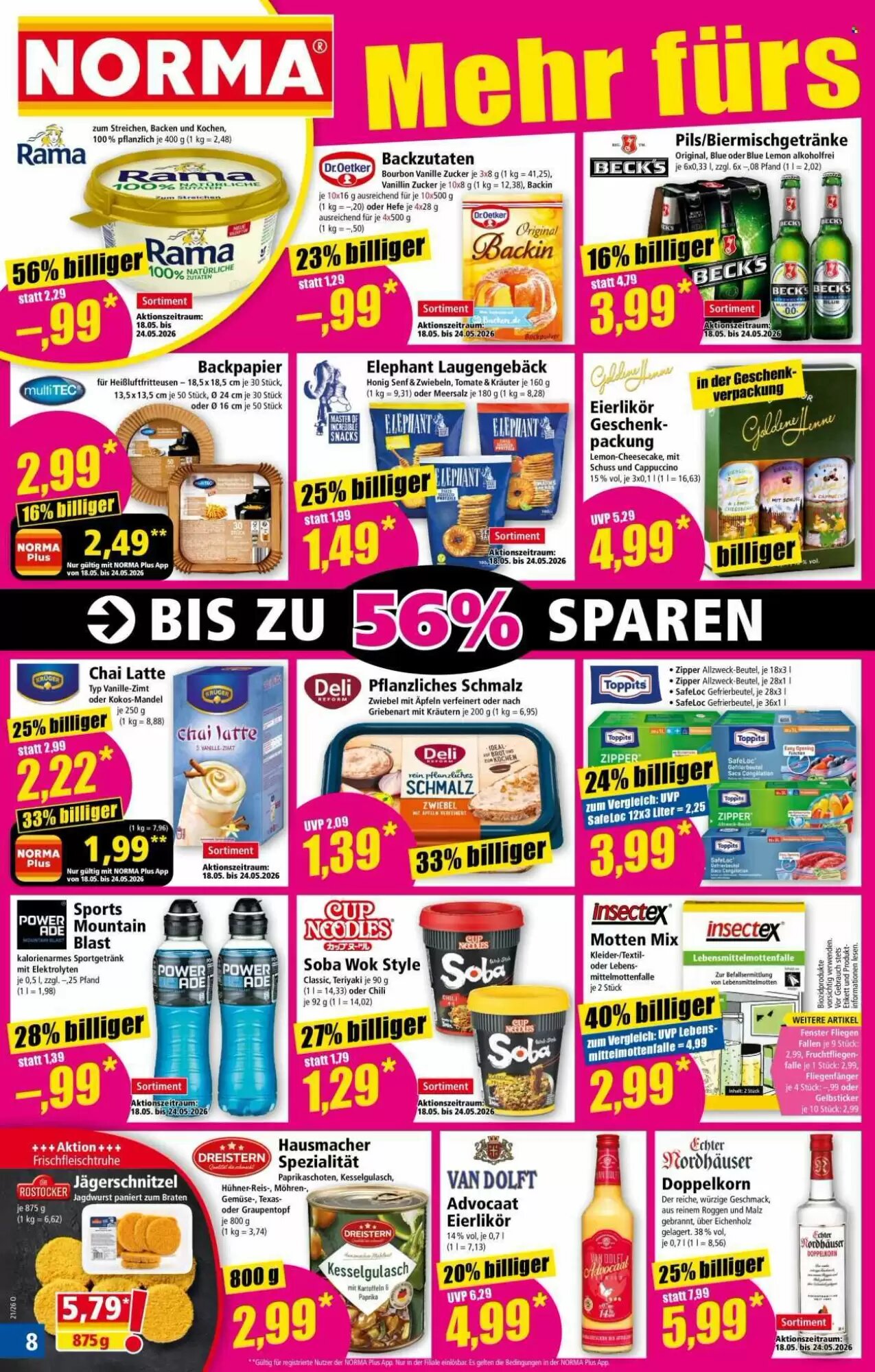 Norma Prospekt (ab 18.05.2026) zum Blättern - Seite 8