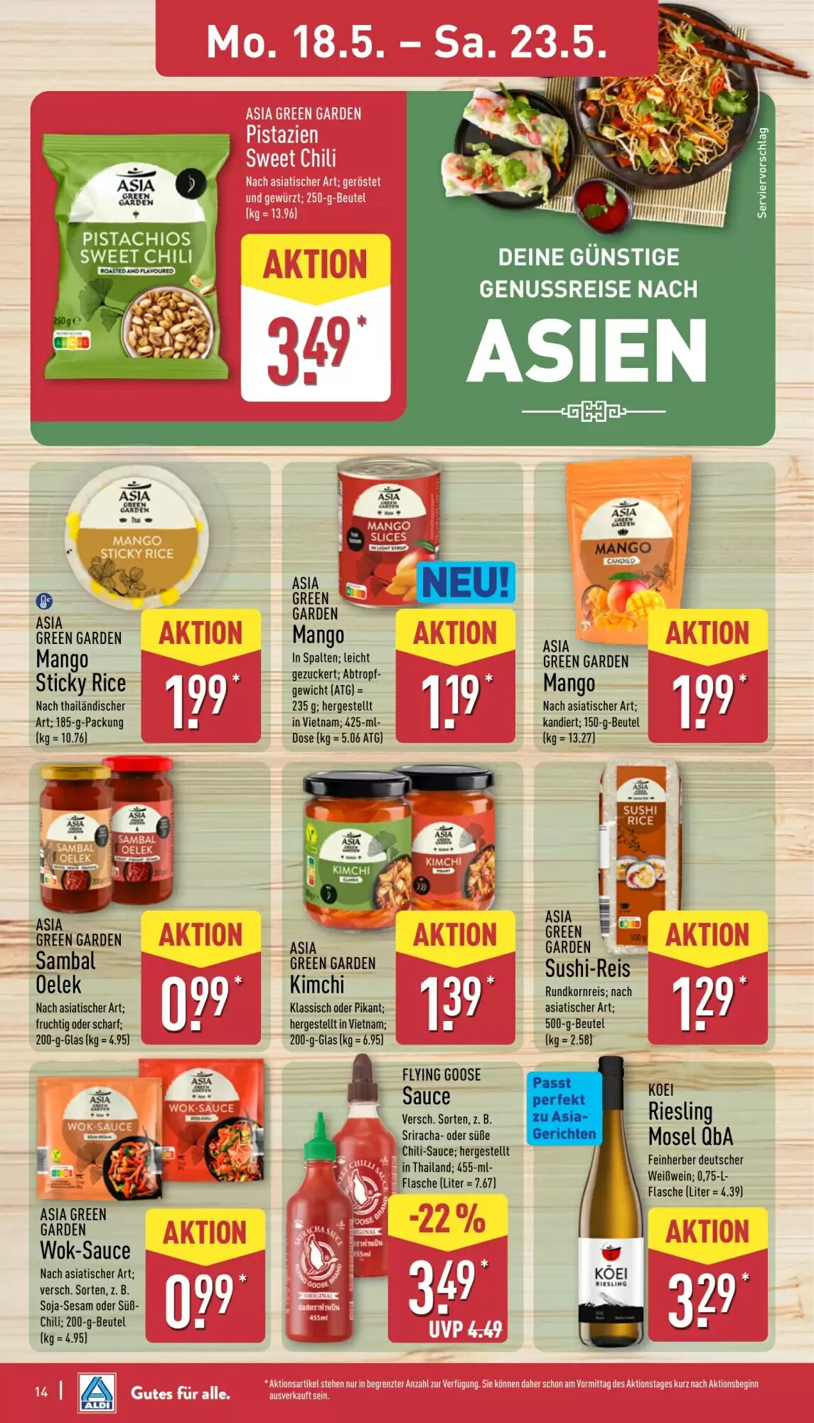 Aldi Nord Prospekt (ab 18.05.2026) zum Blättern - Seite 14