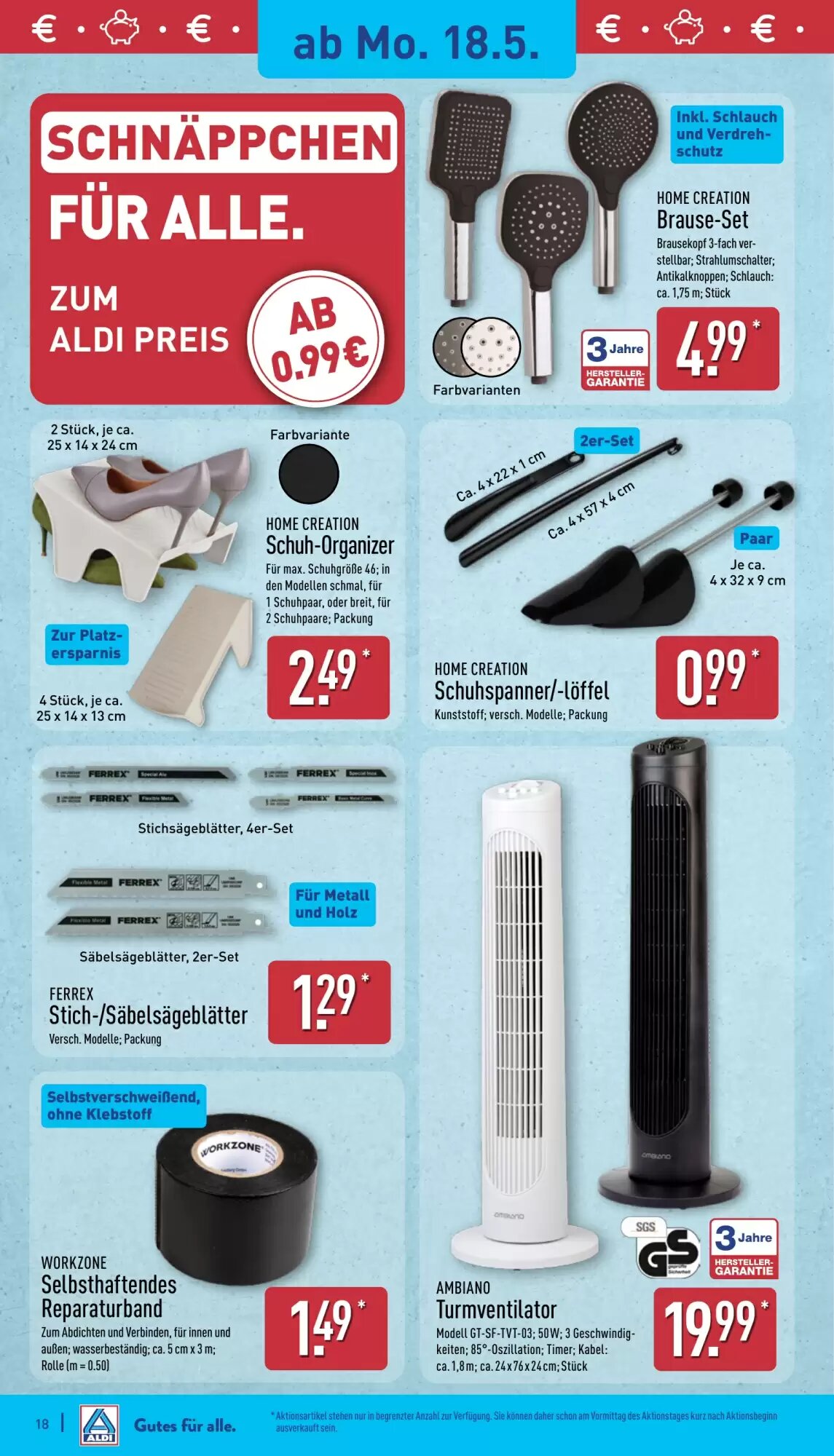 Aldi Nord Prospekt (ab 18.05.2026) zum Blättern - Seite 18