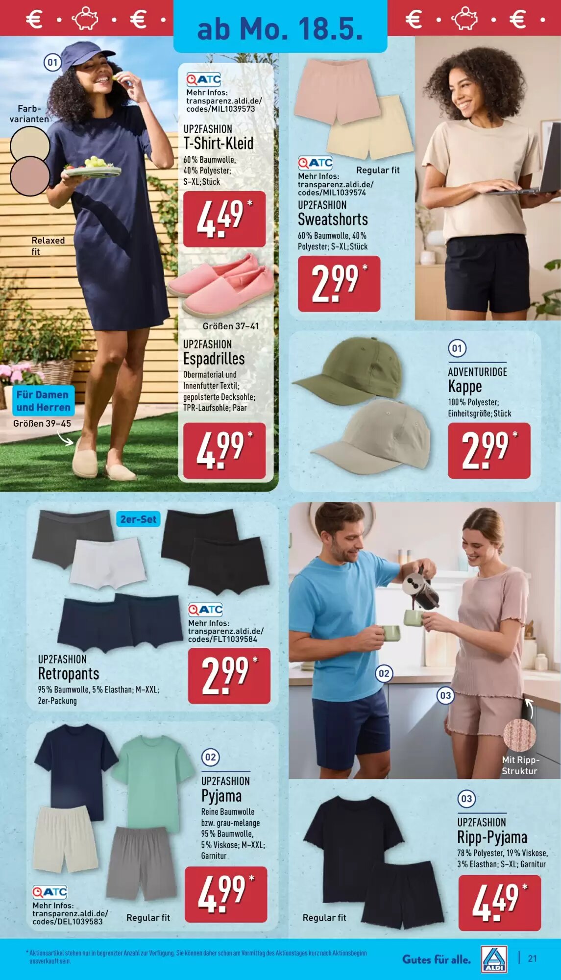 Aldi Nord Prospekt (ab 18.05.2026) zum Blättern - Seite 21