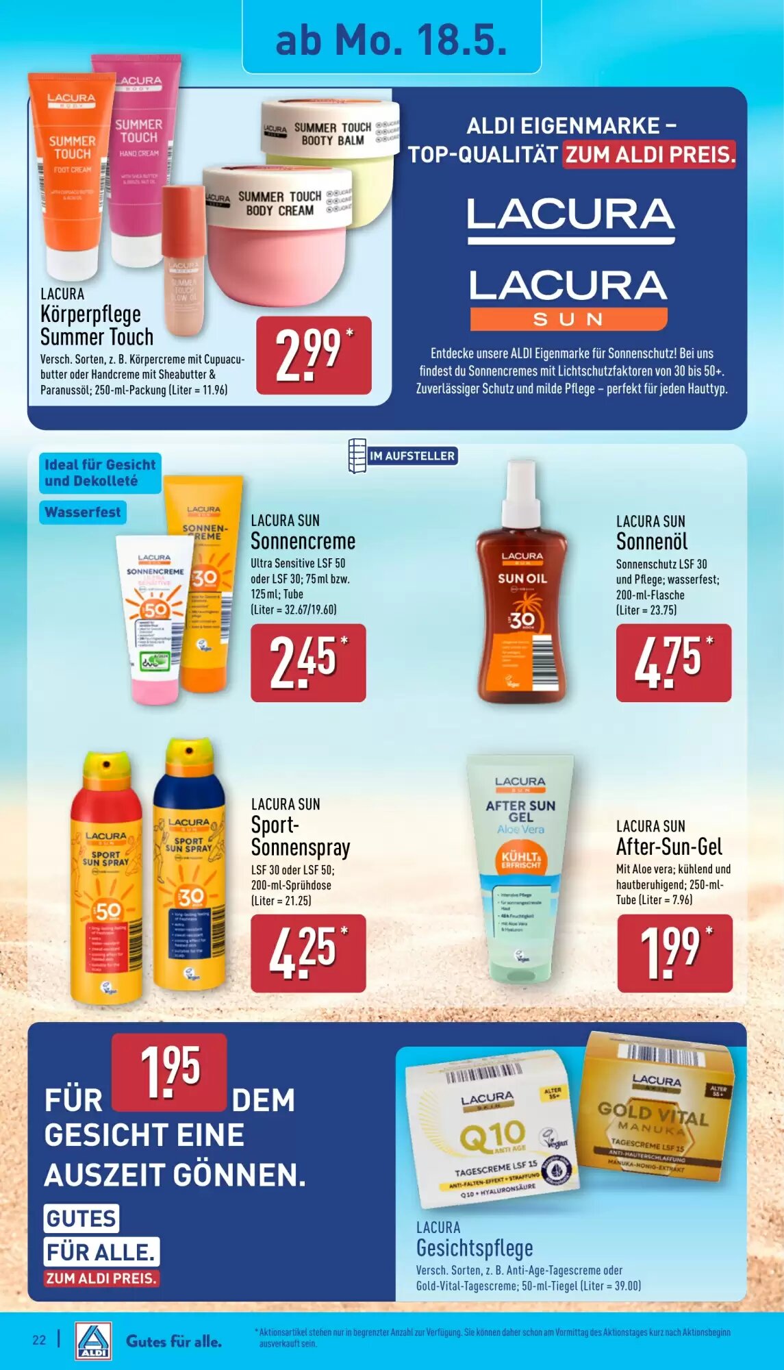 Aldi Nord Prospekt (ab 18.05.2026) zum Blättern - Seite 22
