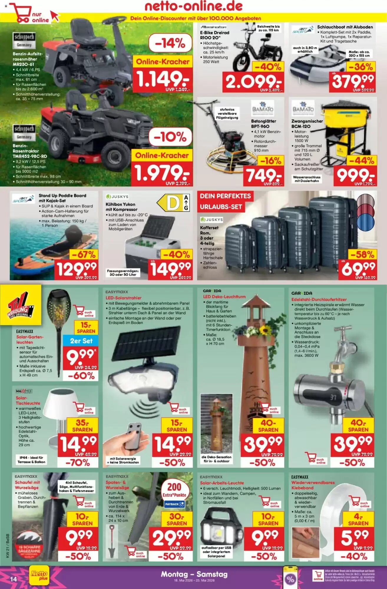 Netto Marken-Discount Prospekt (ab 18.05.2026) zum Blättern - Seite 14