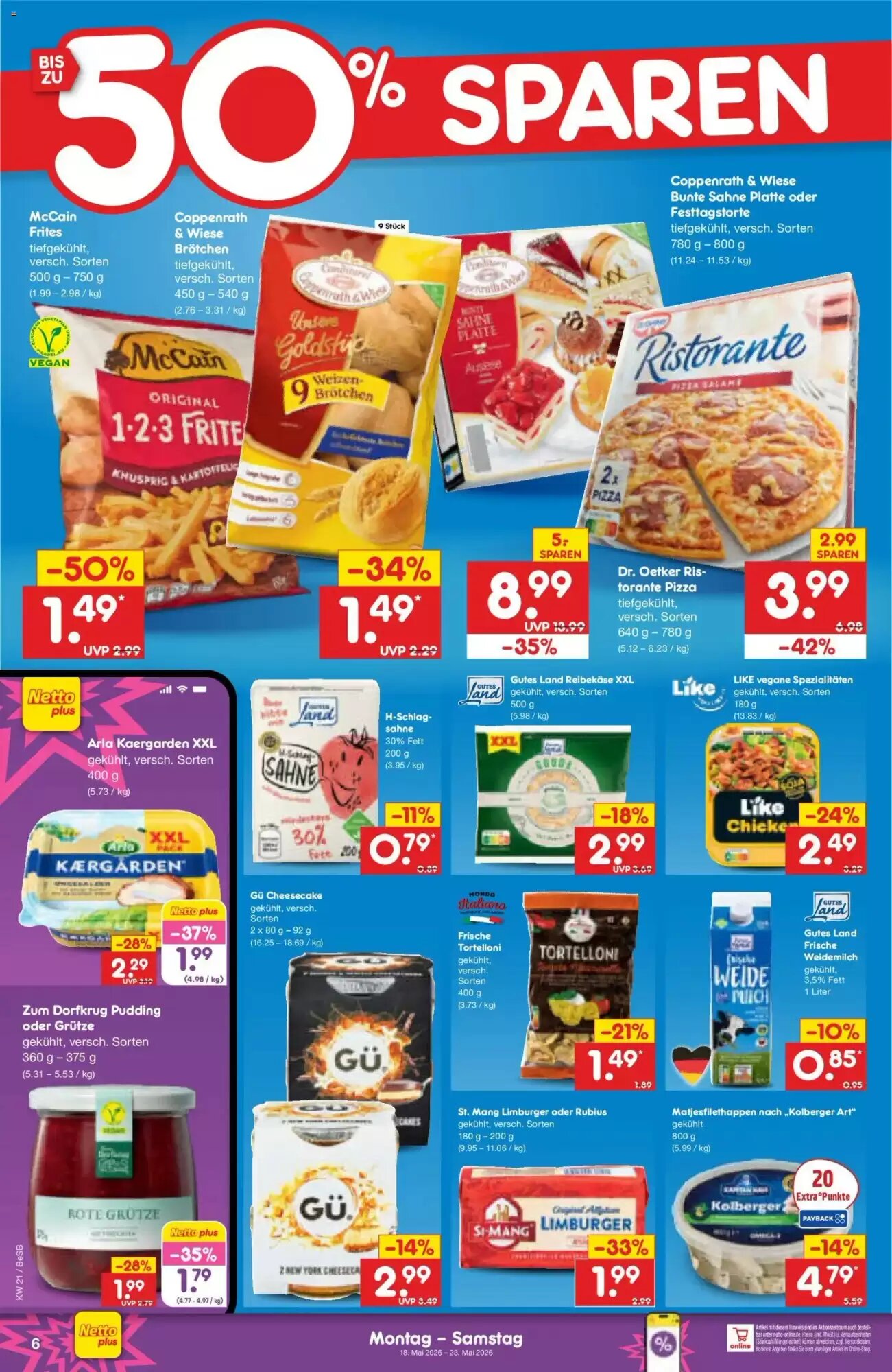 Netto Marken-Discount Prospekt (ab 18.05.2026) zum Blättern - Seite 6