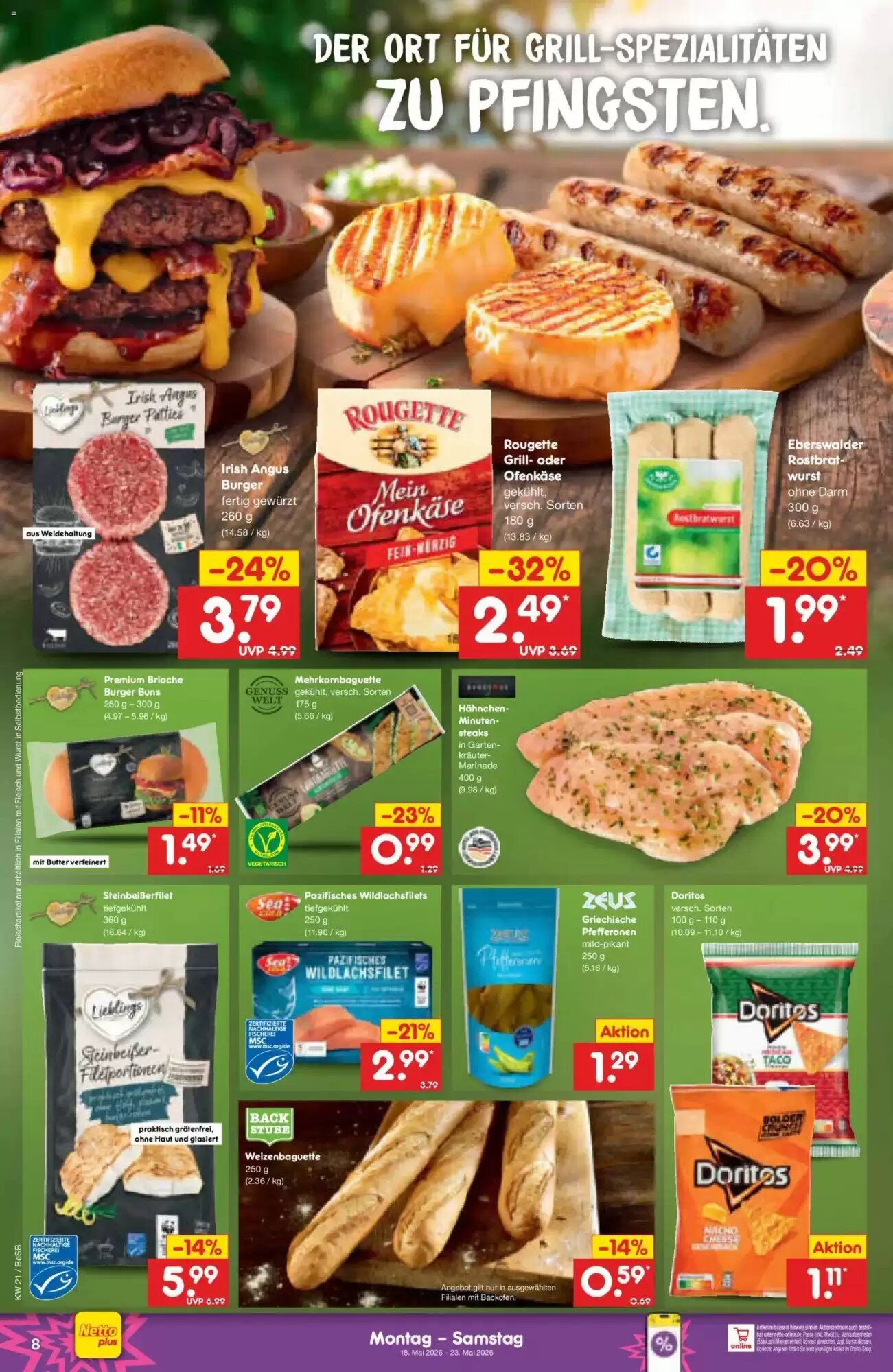 Netto Marken-Discount Prospekt (ab 18.05.2026) zum Blättern - Seite 8