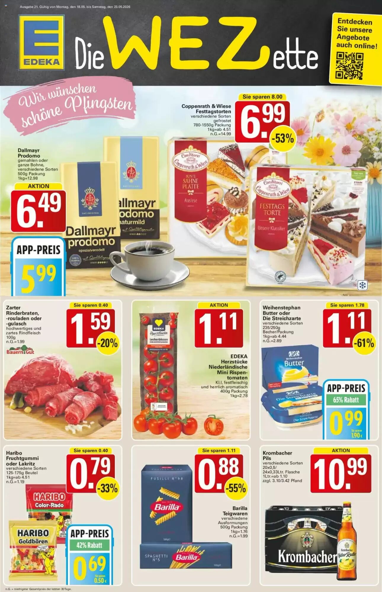 WEZ Prospekt (ab 18.05.2026) zum Blättern - Seite 1