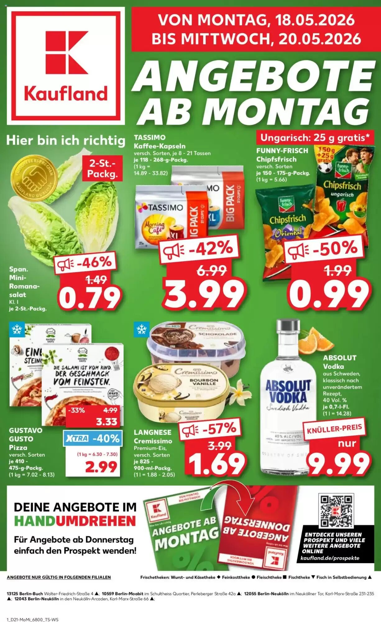 Kaufland Prospekt (ab 18.05.2026) zum Blättern - Seite 1
