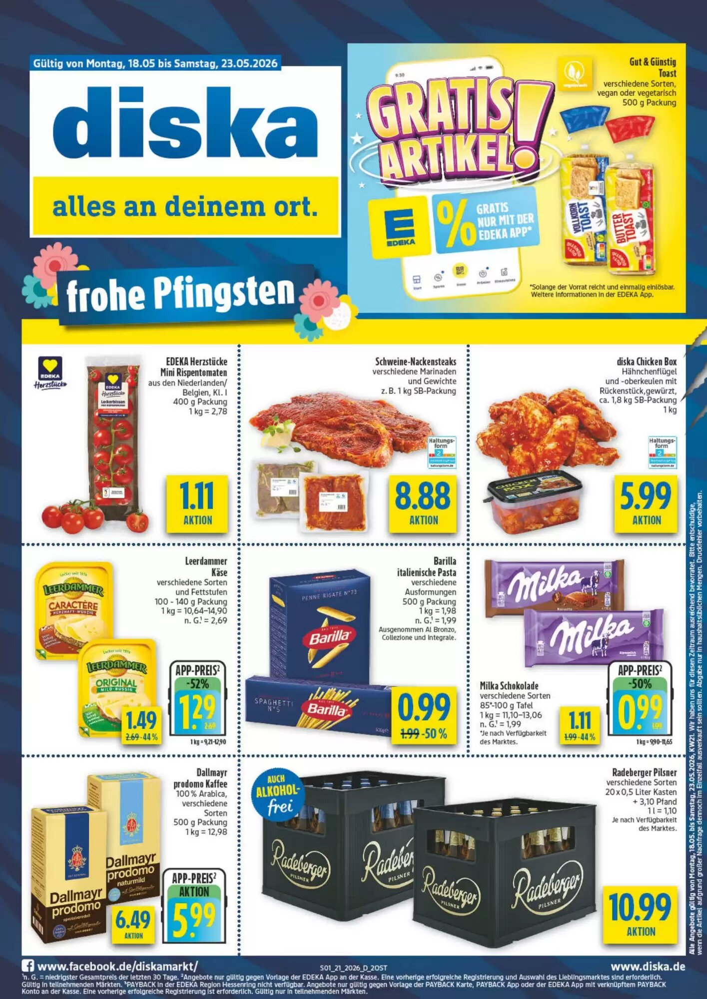 diska Prospekt (ab 18.05.2026) zum Blättern - Seite 1