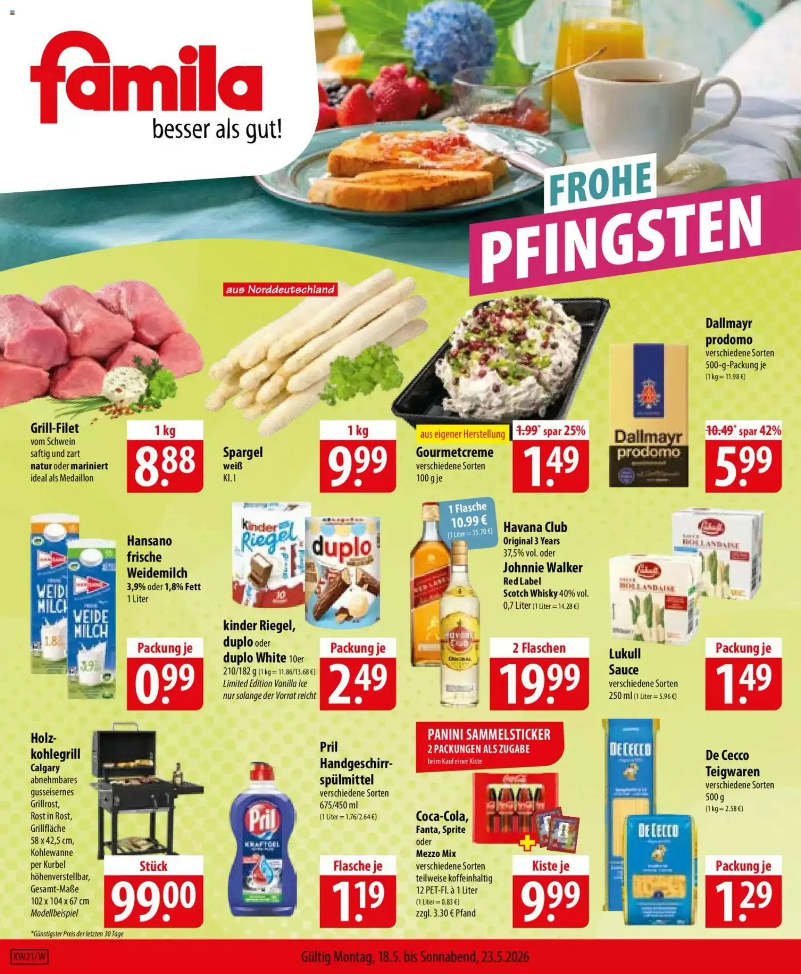Famila Nord Ost Prospekt (ab 18.05.2026) zum Blättern - Seite 1