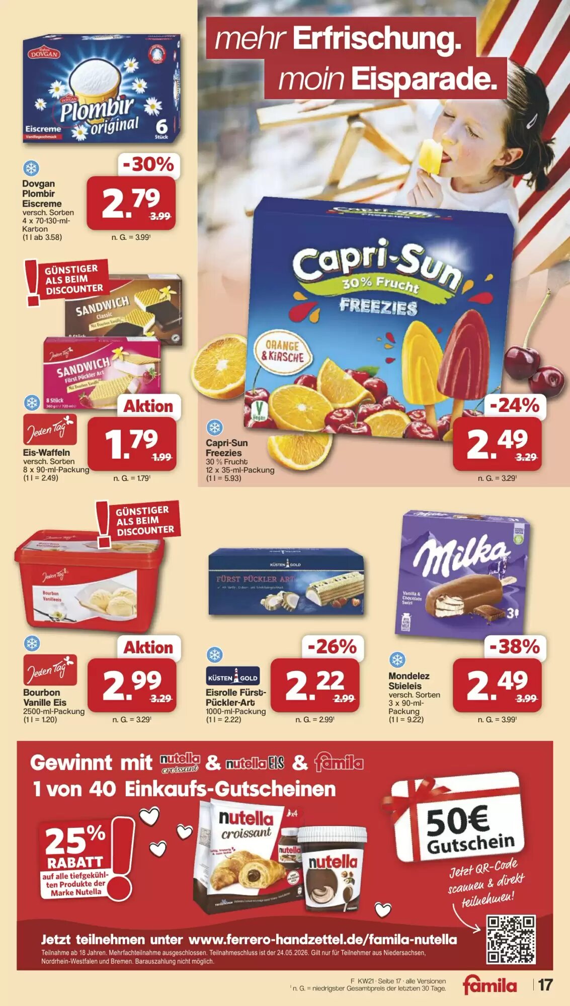 Famila Nord West Prospekt (ab 18.05.2026) zum Blättern - Seite 17