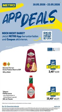 METRO Prospekt (ab 18.05.2026) zum Blättern