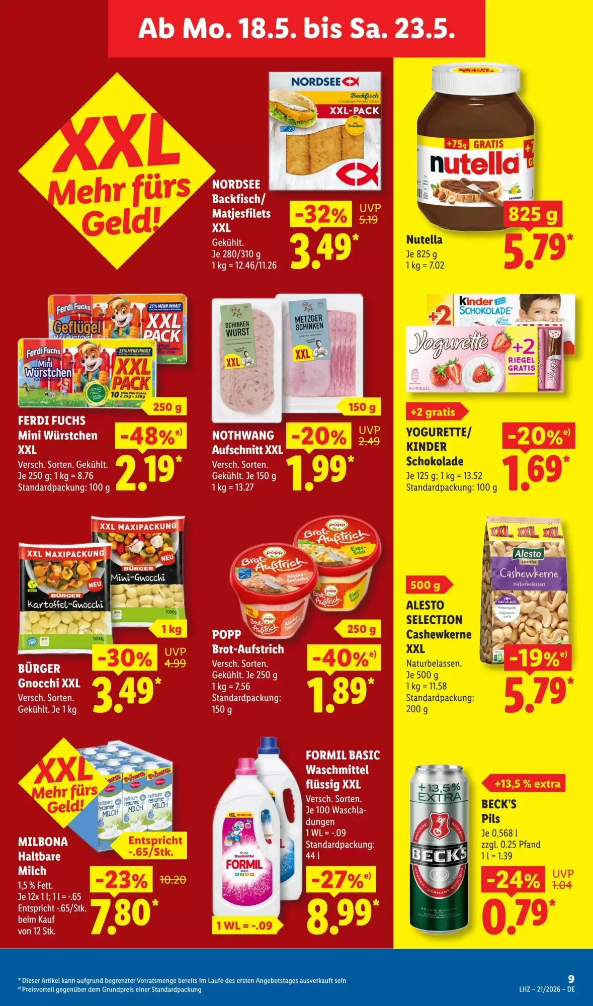 Lidl Prospekt (ab 18.05.2026) zum Blättern - Seite 21