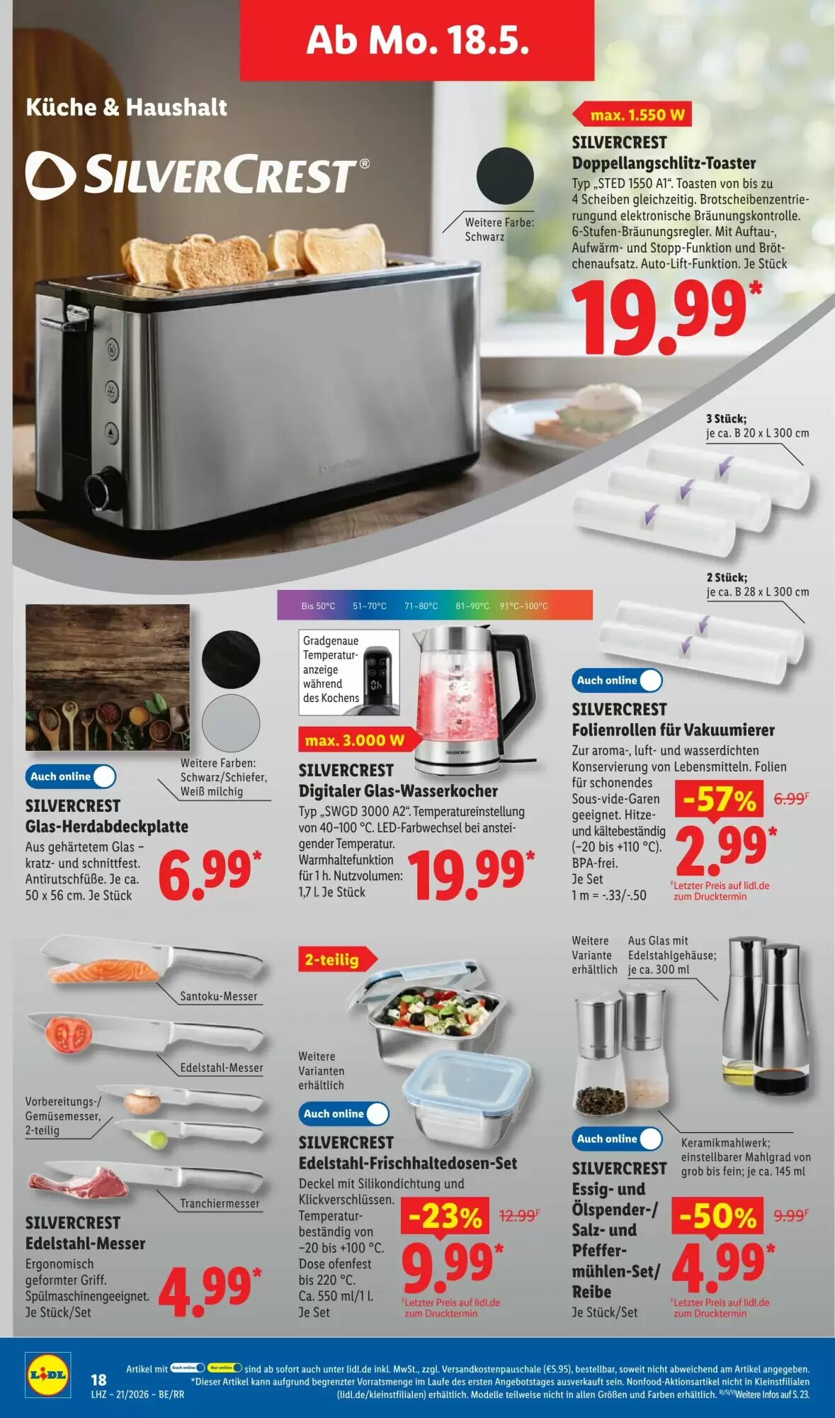 Lidl Prospekt (ab 18.05.2026) zum Blättern - Seite 32