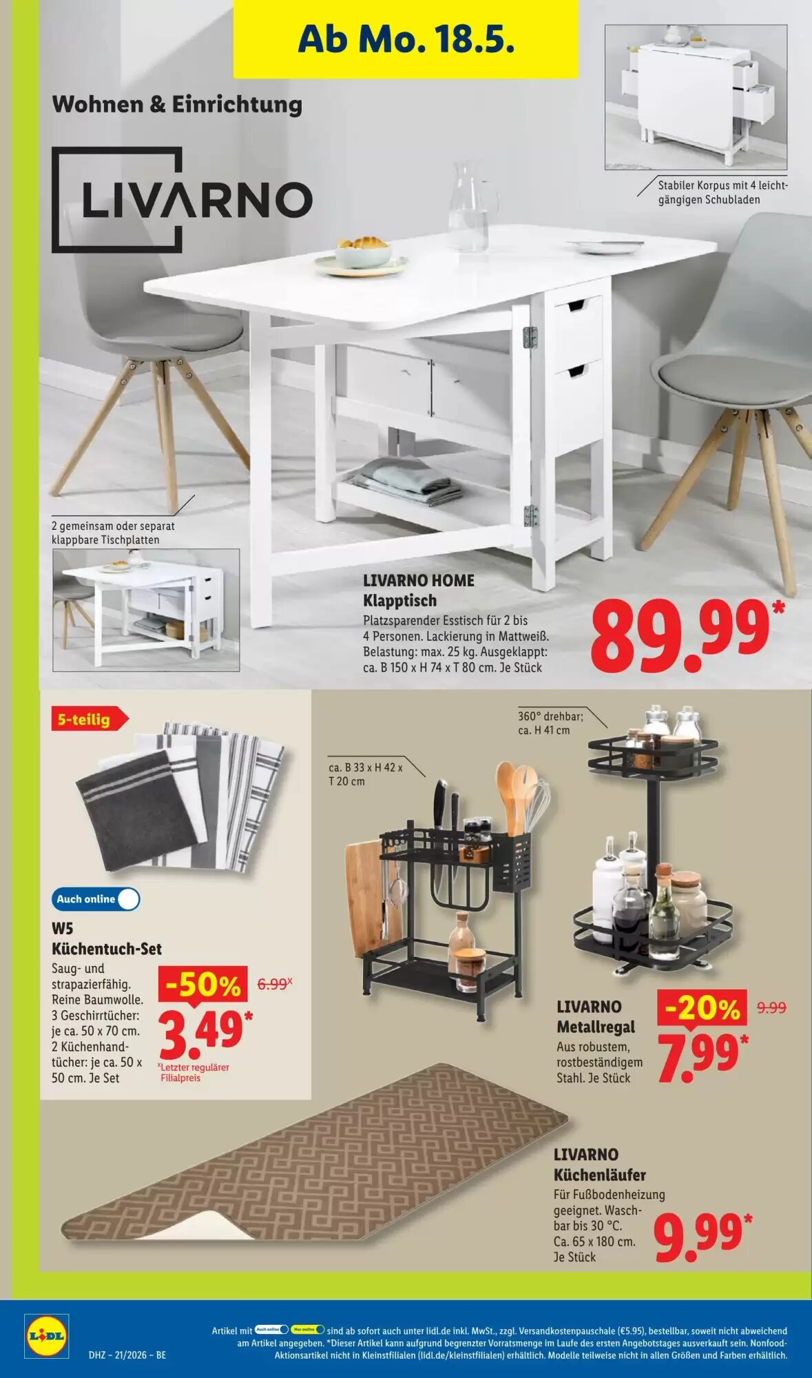 Lidl Prospekt (ab 18.05.2026) zum Blättern - Seite 34