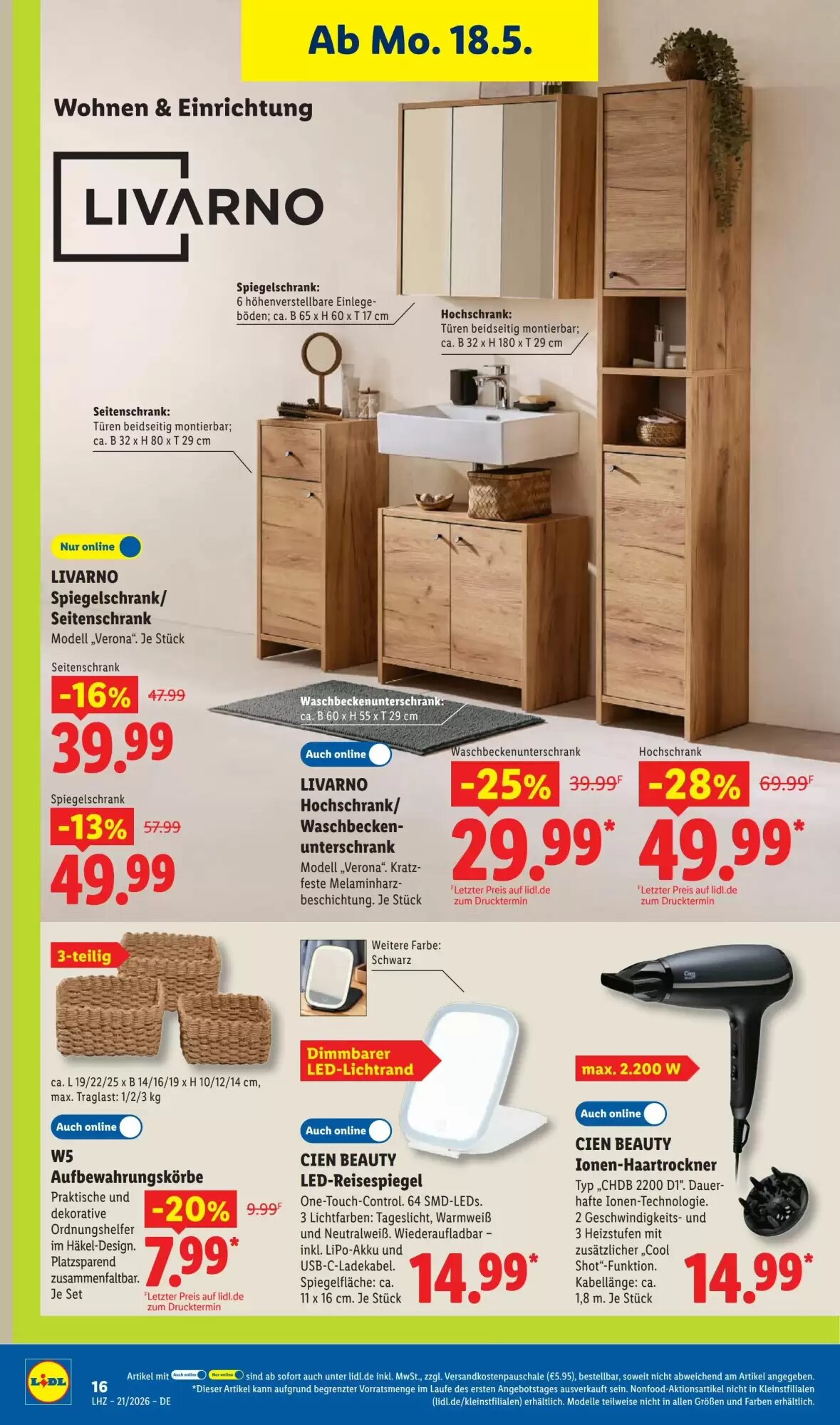 Lidl Prospekt (ab 18.05.2026) zum Blättern - Seite 38