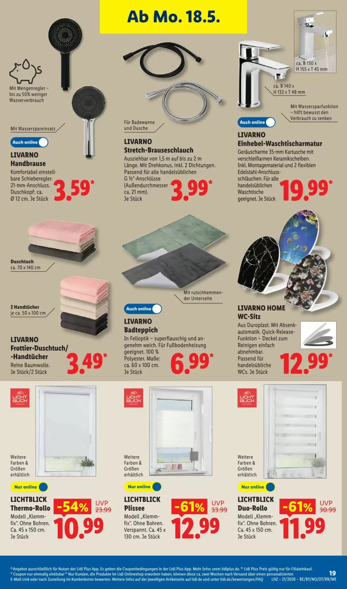 Lidl Prospekt (ab 18.05.2026) zum Blättern - Seite 39