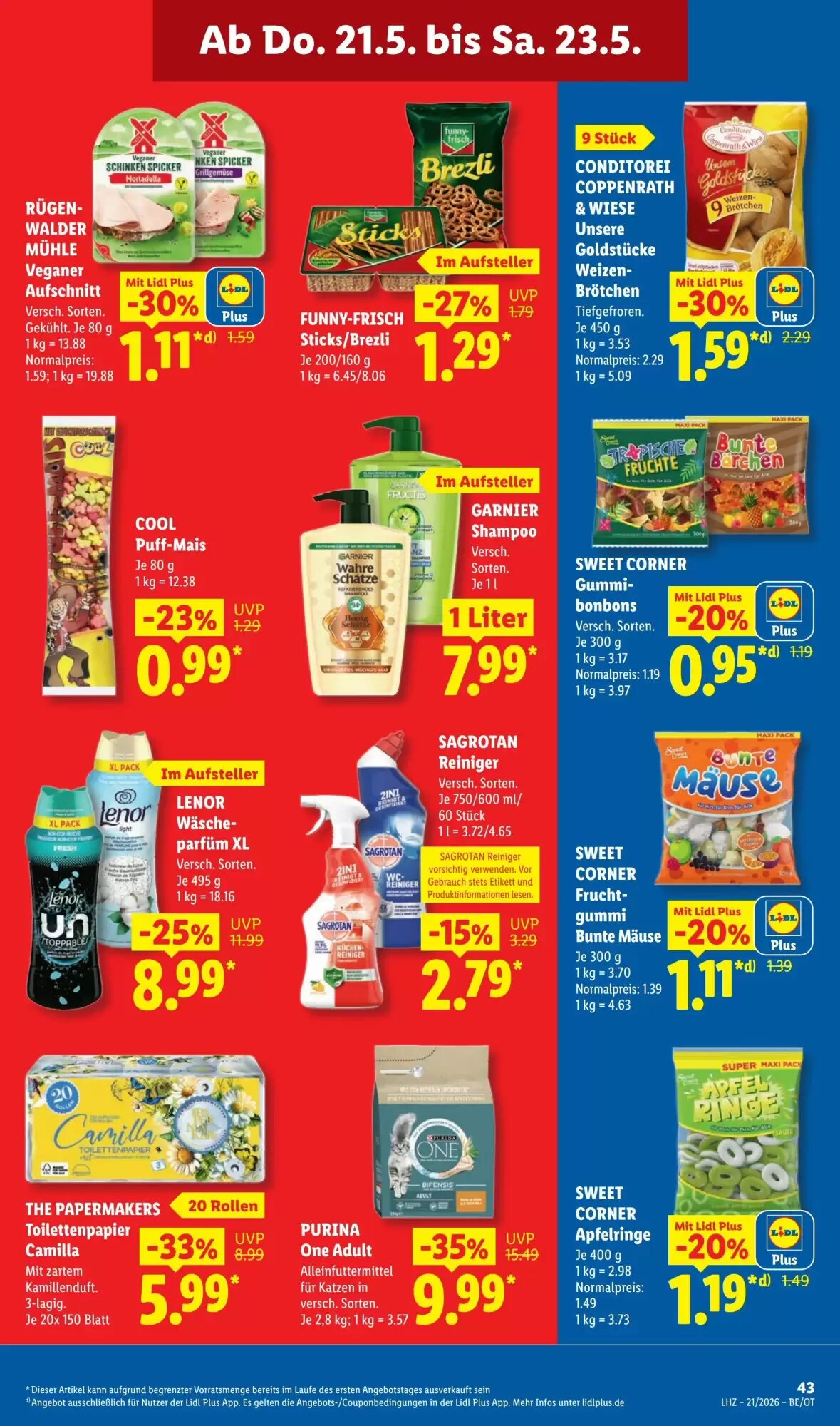 Lidl Prospekt (ab 18.05.2026) zum Blättern - Seite 71