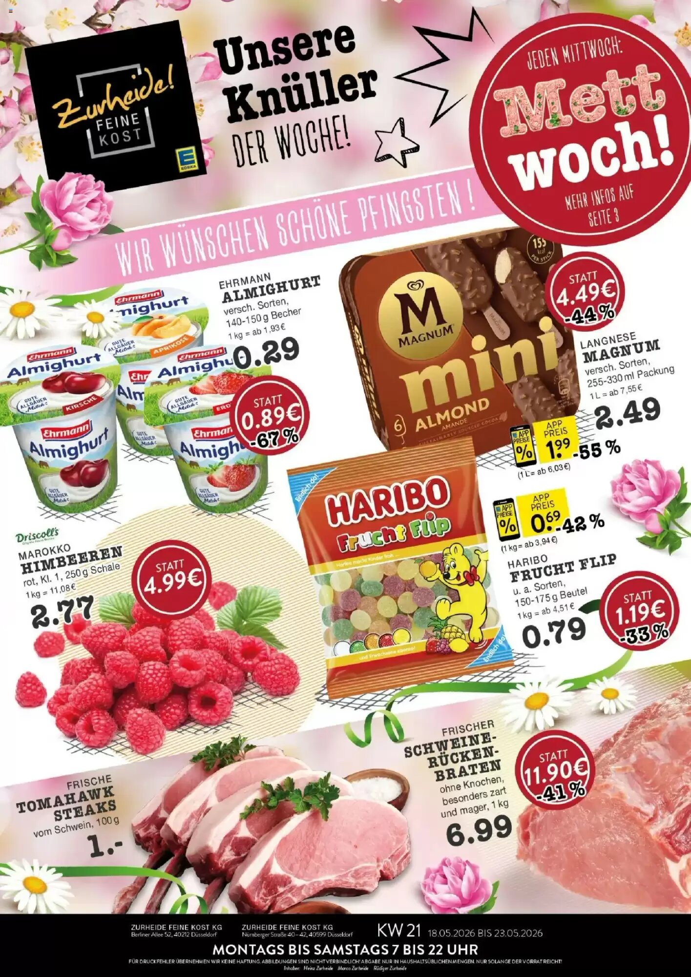 Edeka Zurheide Prospekt (ab 18.05.2026) zum Blättern - Seite 1