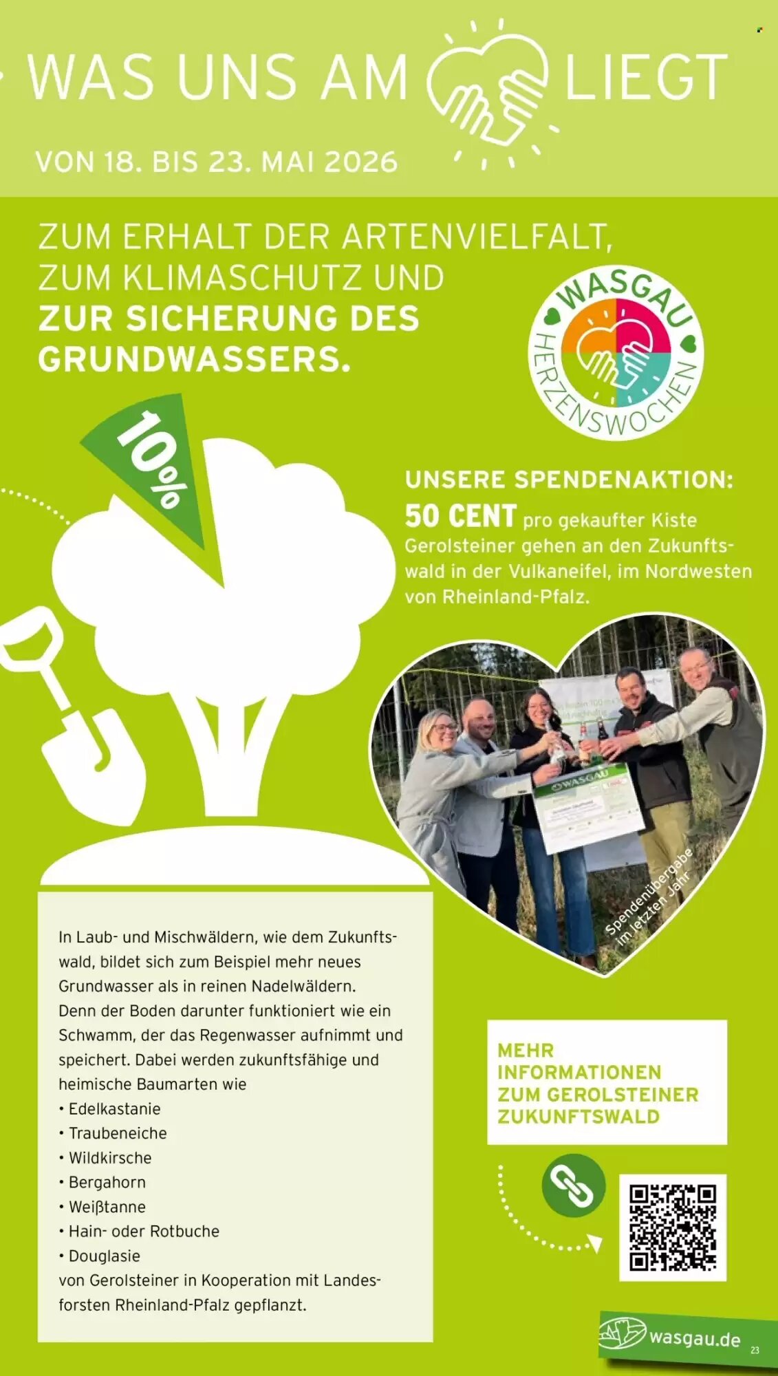 Wasgau Prospekt (ab 18.05.2026) zum Blättern - Seite 23