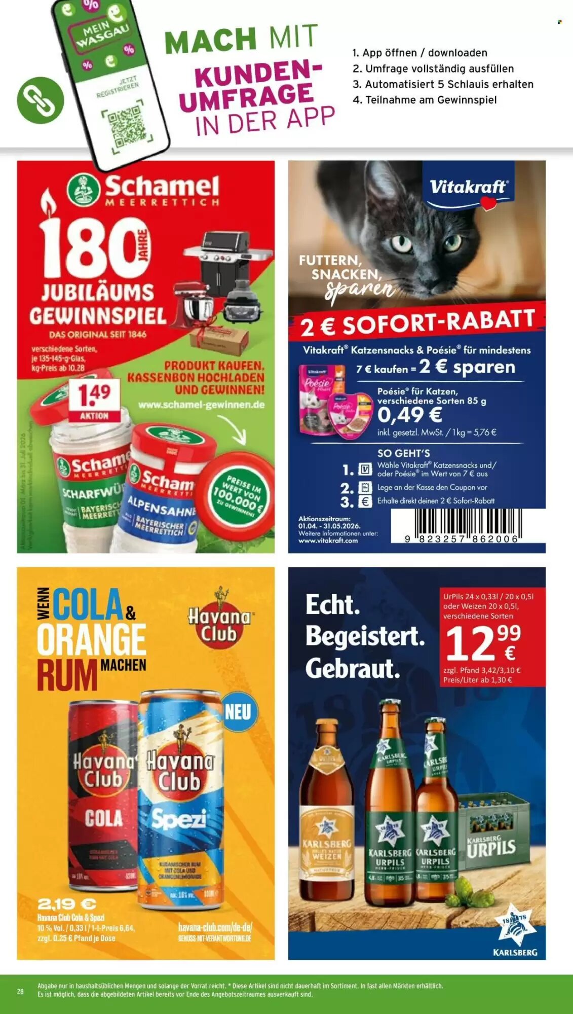 Wasgau Prospekt (ab 18.05.2026) zum Blättern - Seite 28