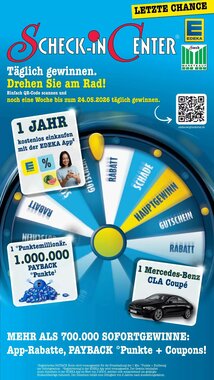 Scheck-in-Center Prospekt (ab 18.05.2026) zum Blättern