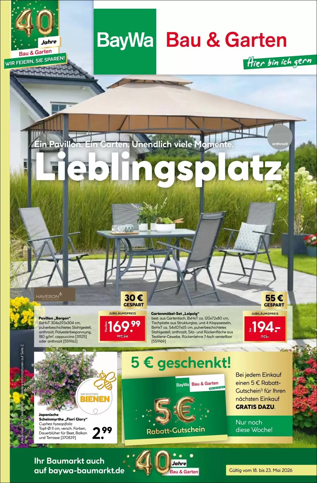 BayWa Prospekt (ab 18.05.2026) zum Blättern - Seite 1