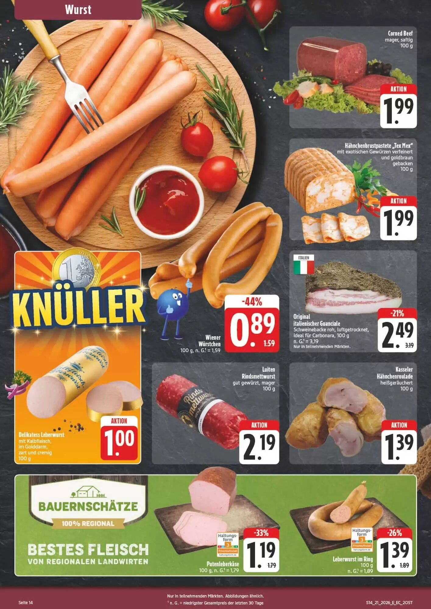 Edeka Aktiv Markt Prospekt (ab 18.05.2026) zum Blättern - Seite 16
