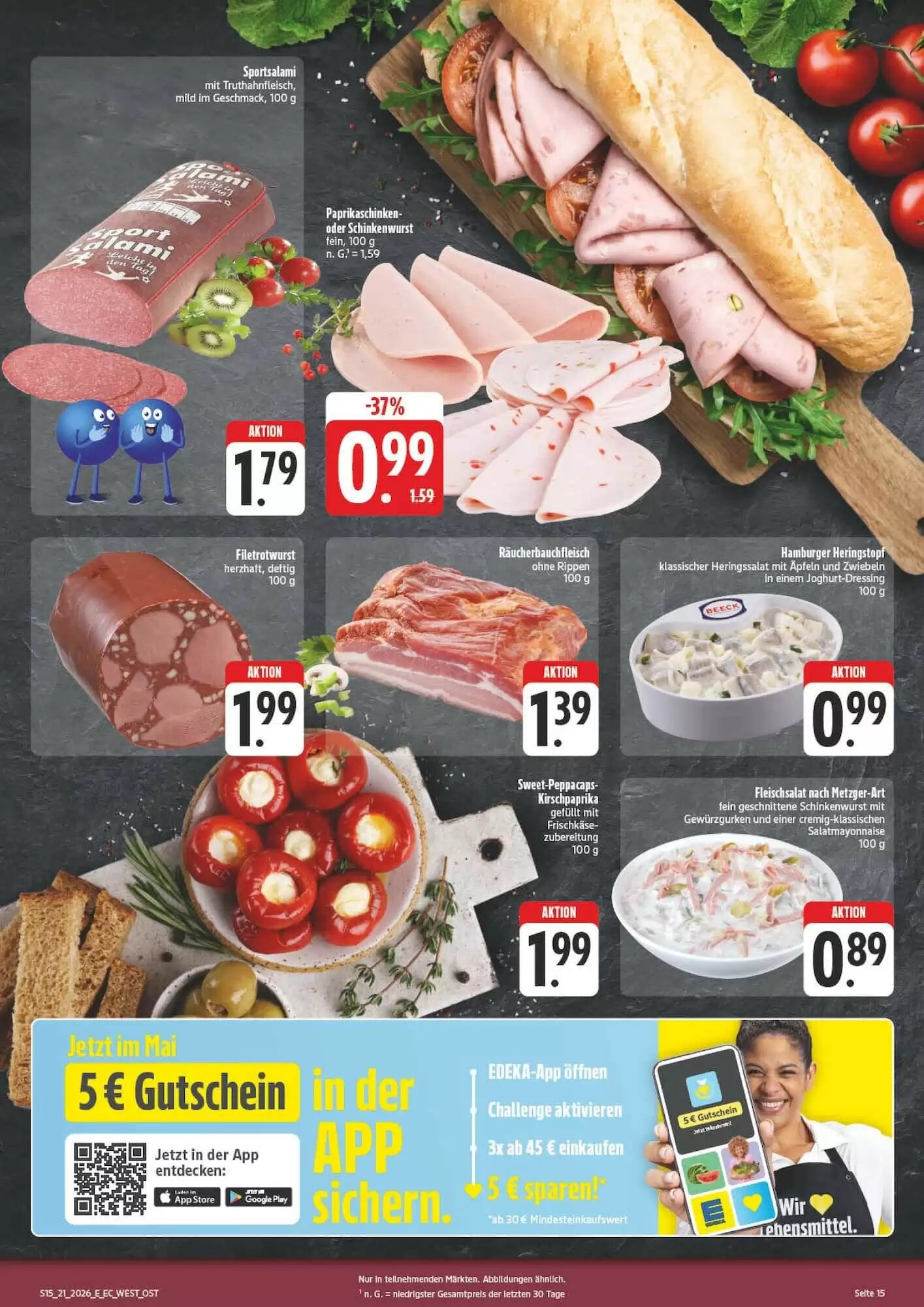 Edeka Aktiv Markt Prospekt (ab 18.05.2026) zum Blättern - Seite 17