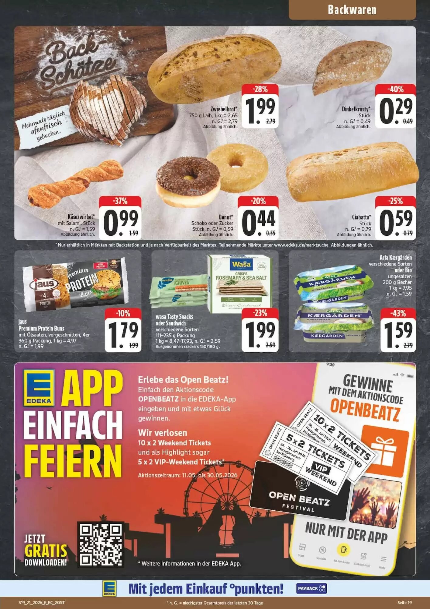 Edeka Aktiv Markt Prospekt (ab 18.05.2026) zum Blättern - Seite 21