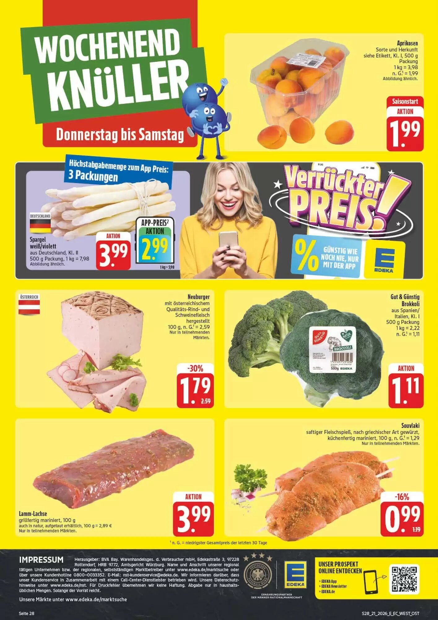 Edeka Aktiv Markt Prospekt (ab 18.05.2026) zum Blättern - Seite 30